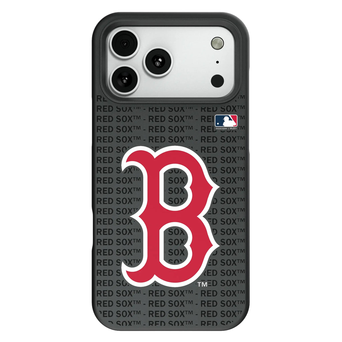 Boston Red Sox Text Backdrop Bump Phone Case for Apple iPhone