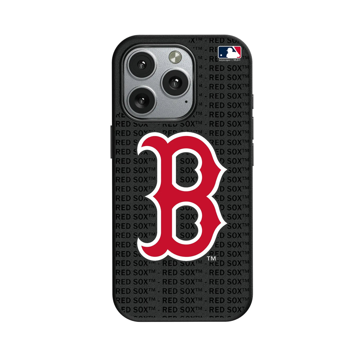 Boston Red Sox Text Backdrop iPhone MagSafe Compatible Phone Case for Apple iPhone#Device_iPhone 16 Pro