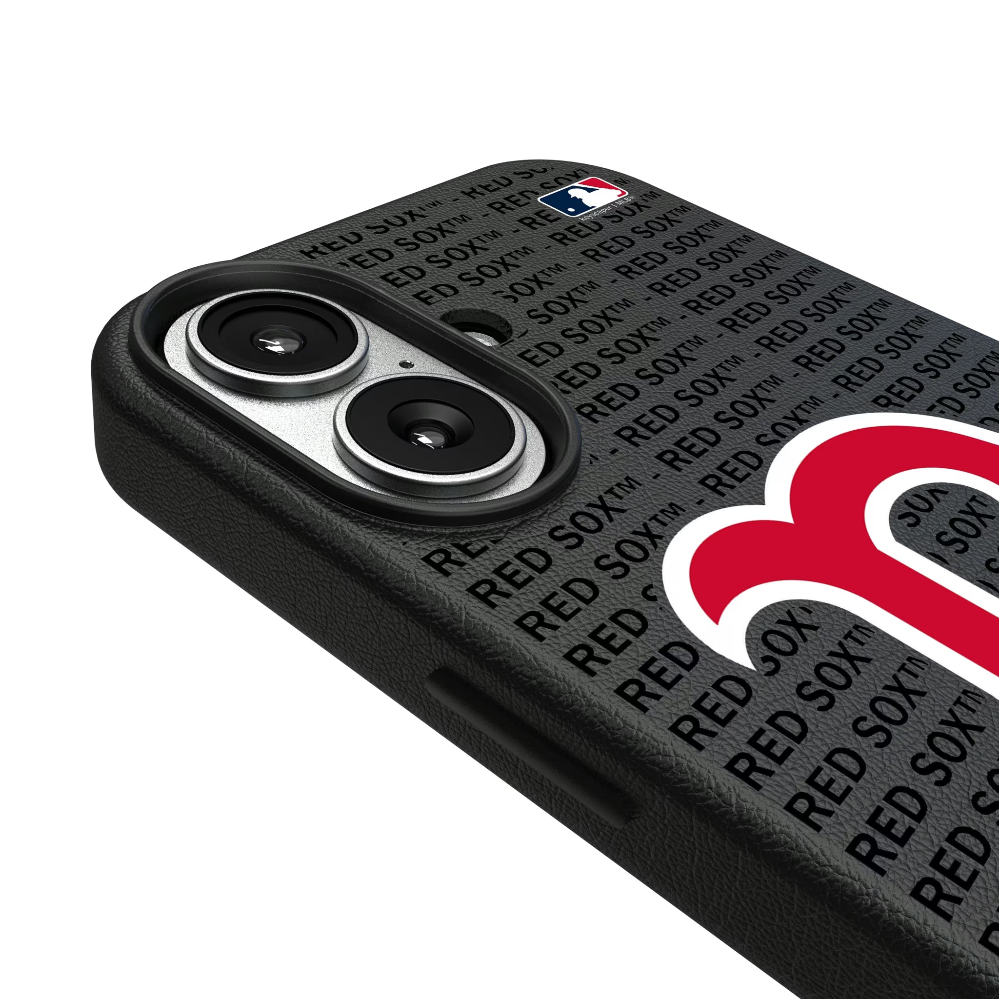 Boston Red Sox Text Backdrop iPhone MagSafe Compatible Phone Case for Apple iPhone - Detail#Device_iPhone 17