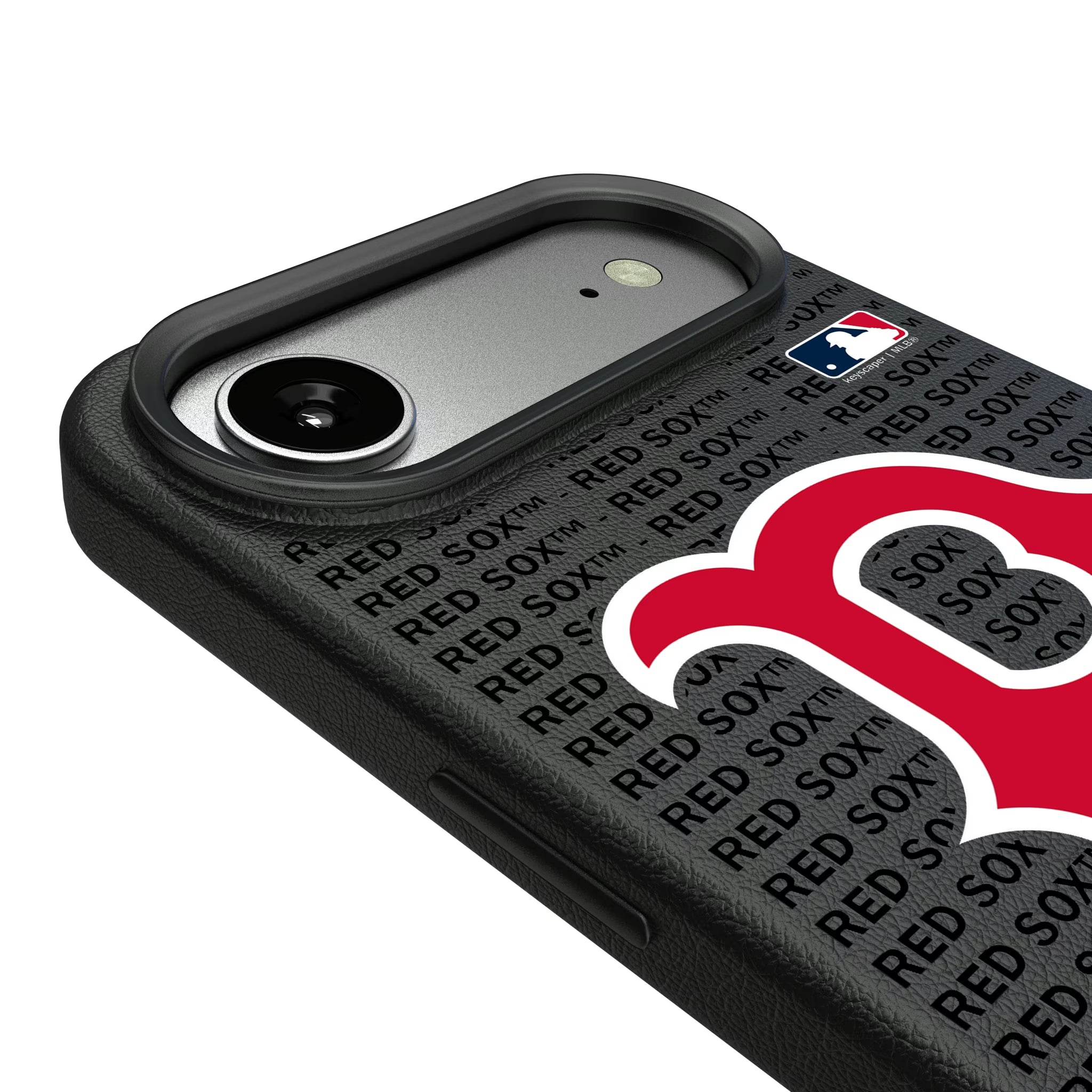 Boston Red Sox Text Backdrop iPhone MagSafe Compatible Phone Case for Apple iPhone - Detail#Device_iPhone Air