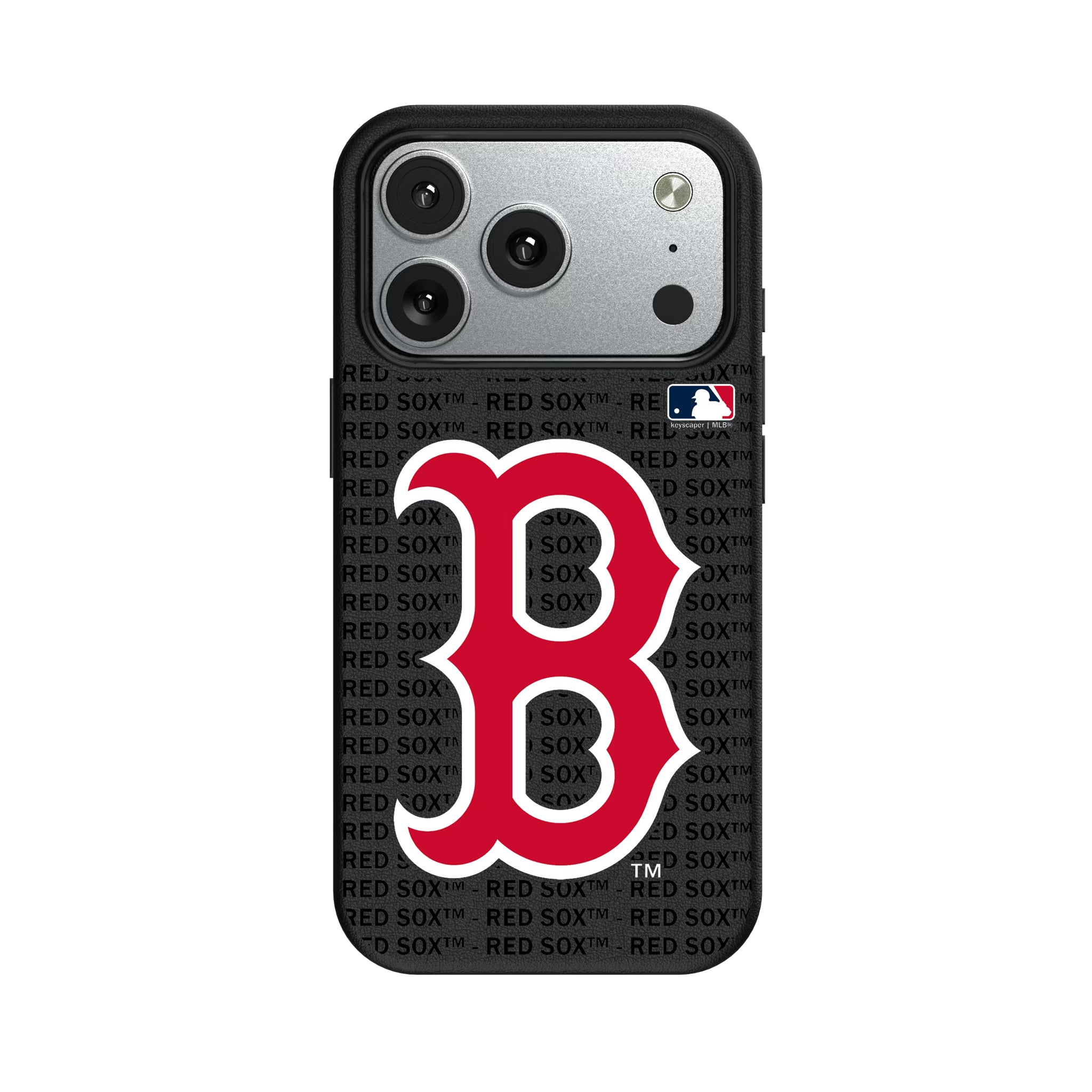 Boston Red Sox Text Backdrop iPhone MagSafe Compatible Phone Case for Apple iPhone#Device_iPhone 17 Pro
