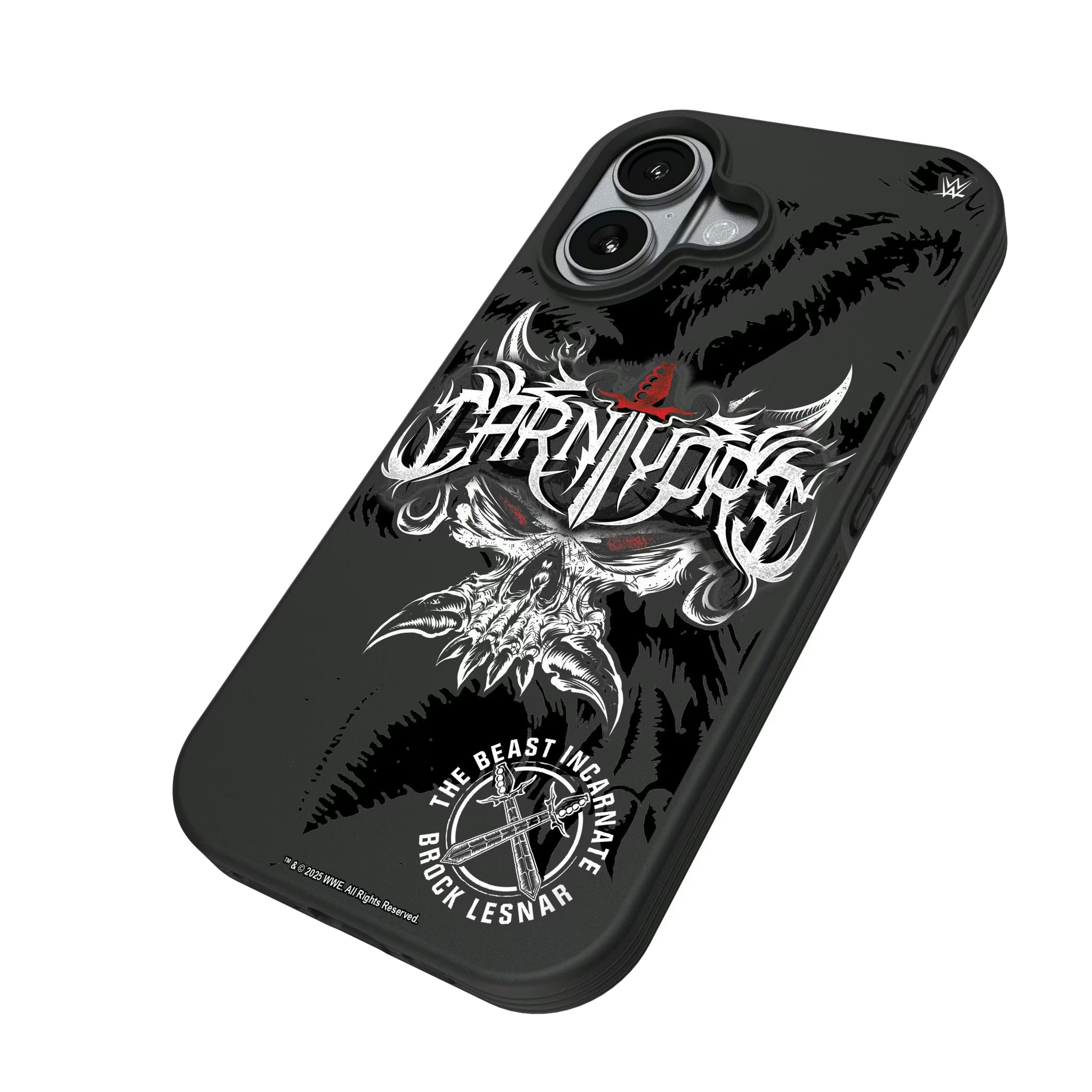 Brock Lesnar Impact iPhone Bump Phone Case for Apple iPhone - Isometric View#Device_iPhone 17