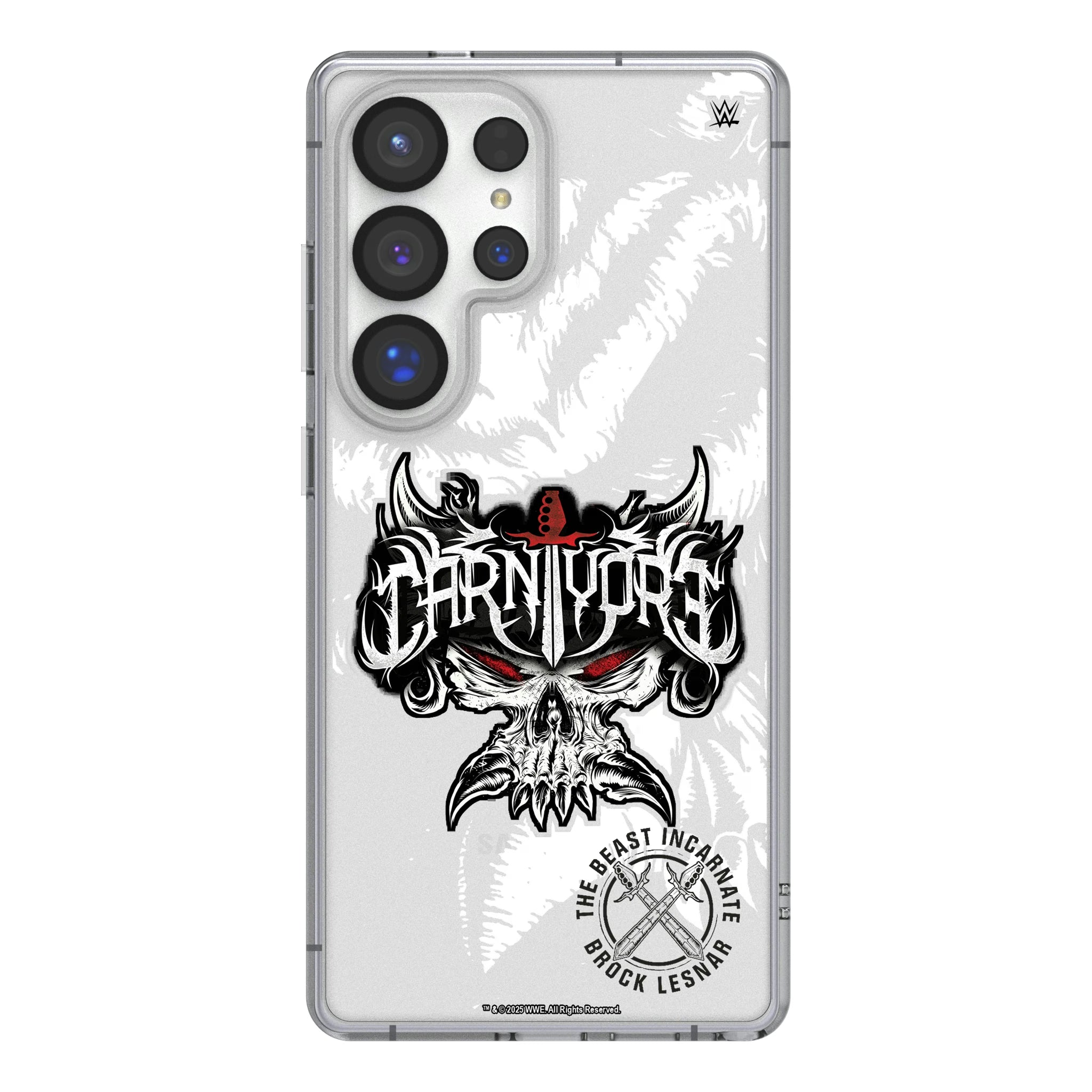 Brock Lesnar Impact Galaxy Clear Phone Case for Samsung Galaxy