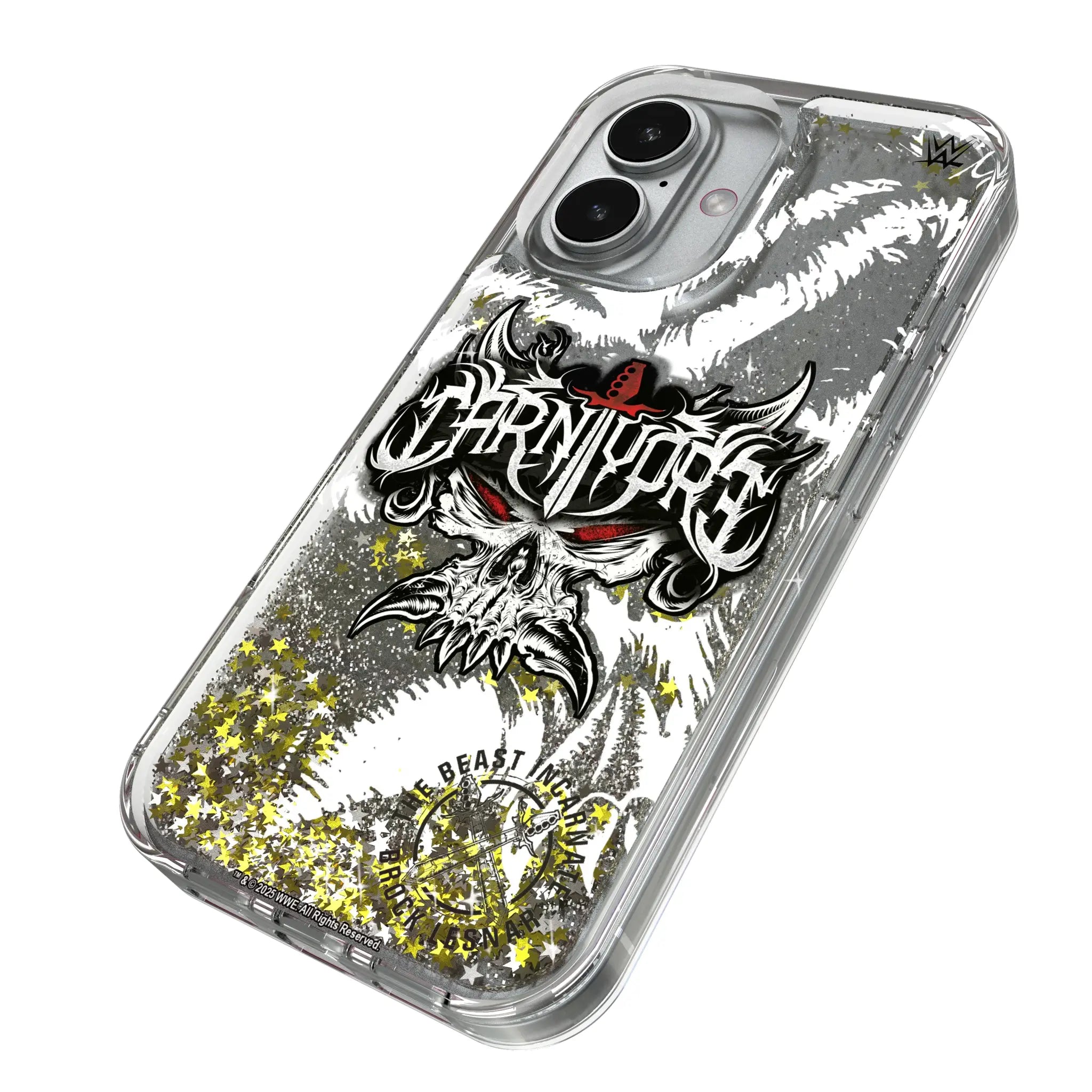 Brock Lesnar Impact iPhone Glitter Phone Case for Apple iPhone - Isometric View