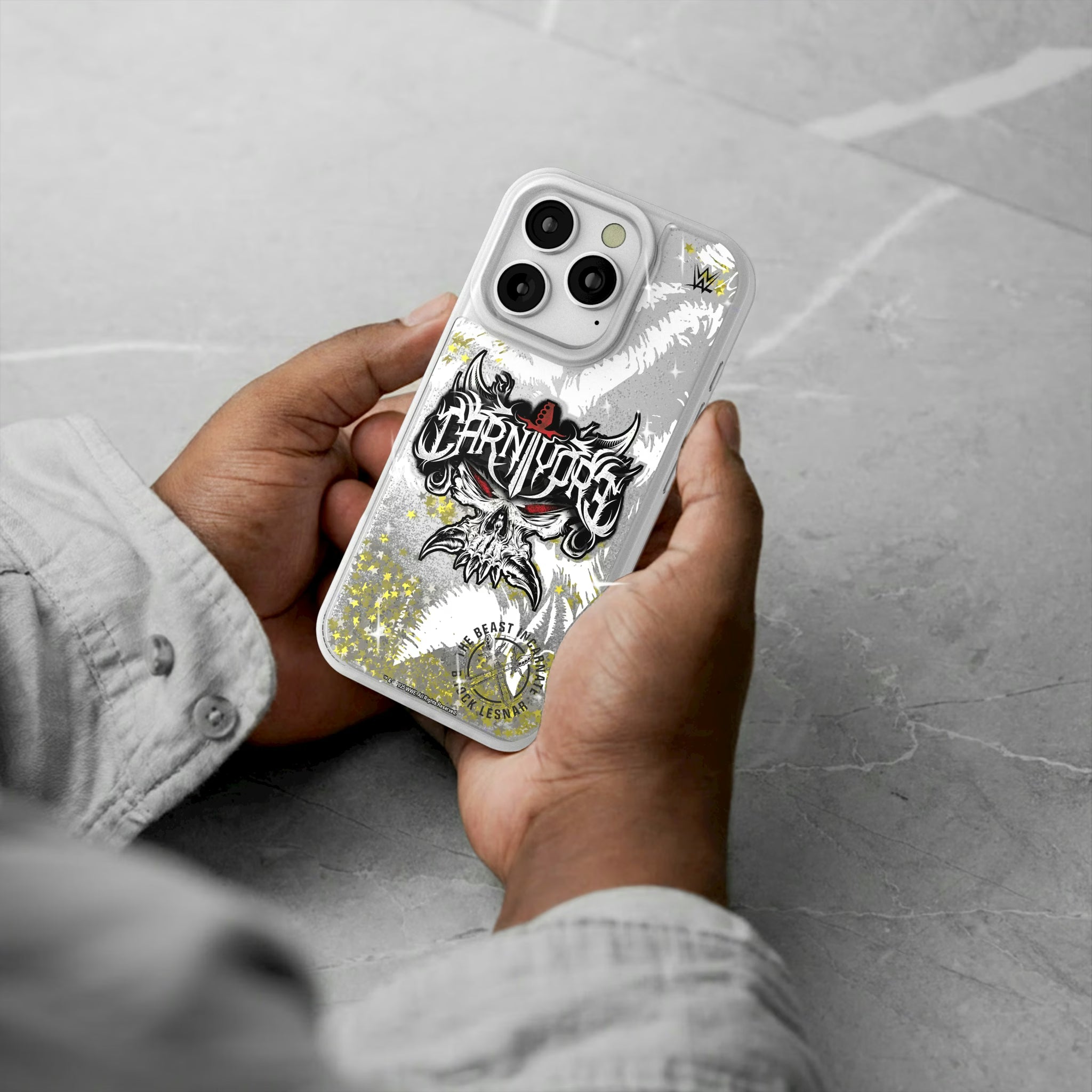 Brock Lesnar Impact iPhone Glitter Phone Case for Apple iPhone - Lifestyle#Device_iPhone 16 Pro