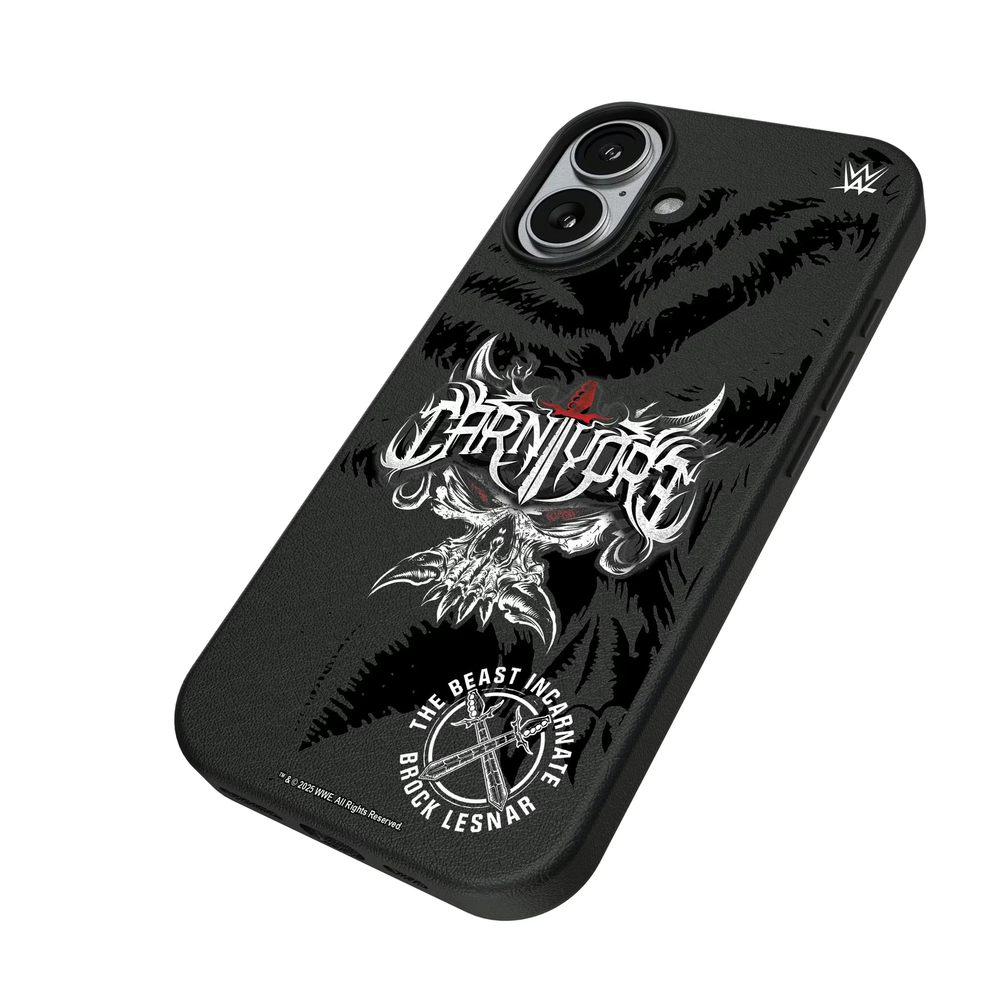 Brock Lesnar Impact iPhone MagSafe Compatible Phone Case for Apple iPhone - Isometric View#Device_iPhone 17