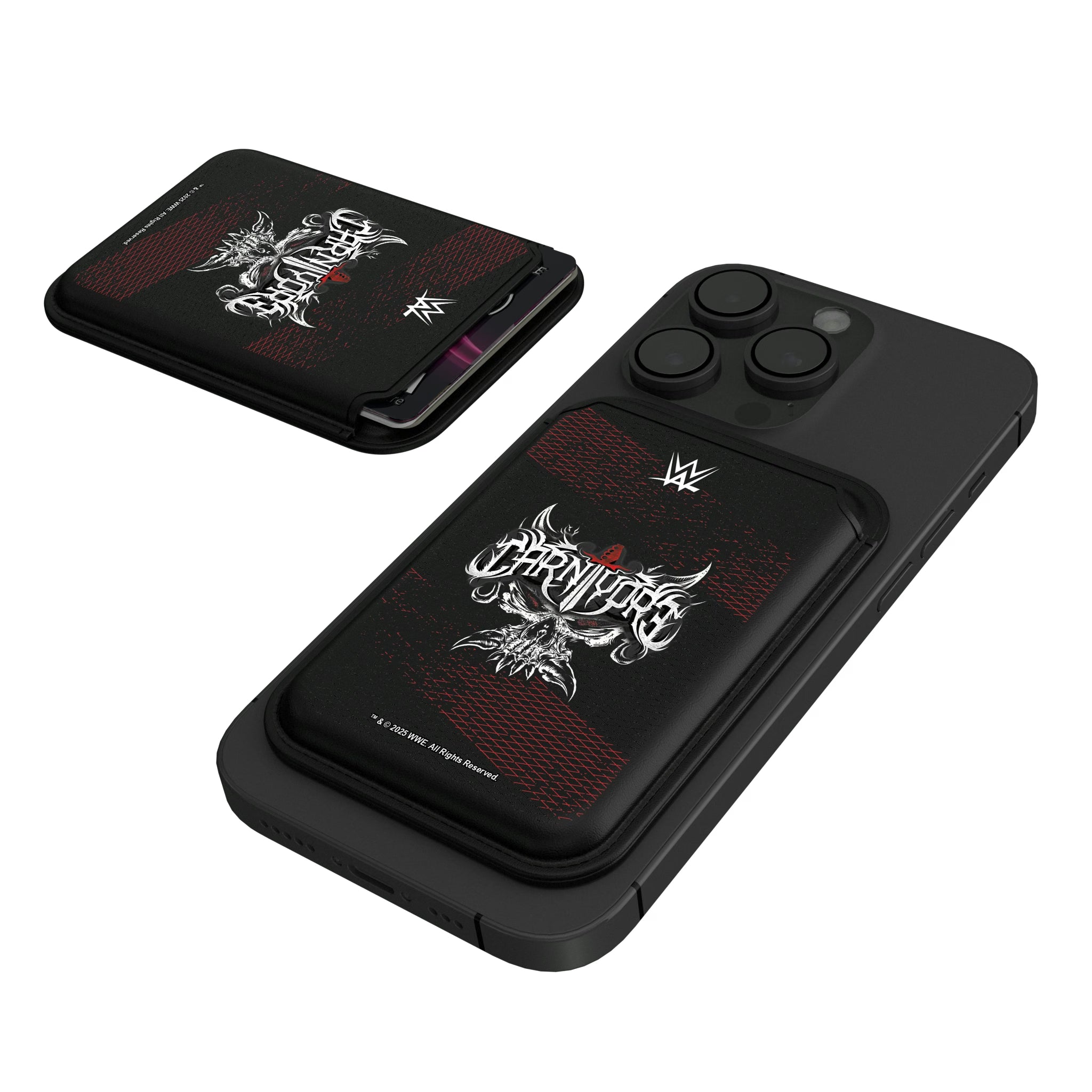Brock Lesnar Steel Black Magnetic Credit Card Wallet