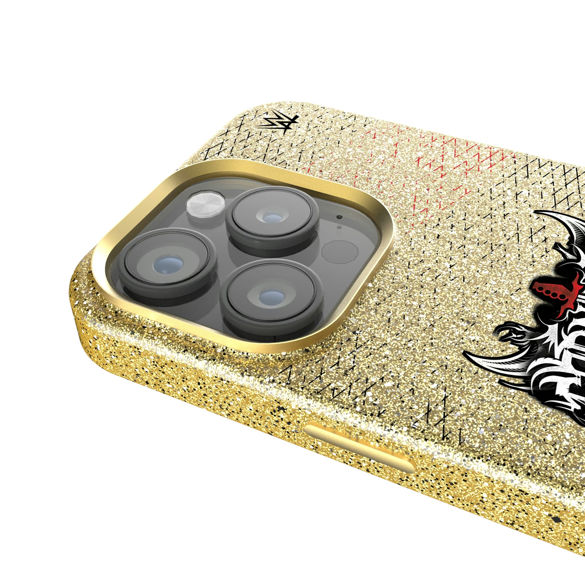 Brock Lesnar Steel iPhone Bling Phone Case for Apple iPhone - Detail