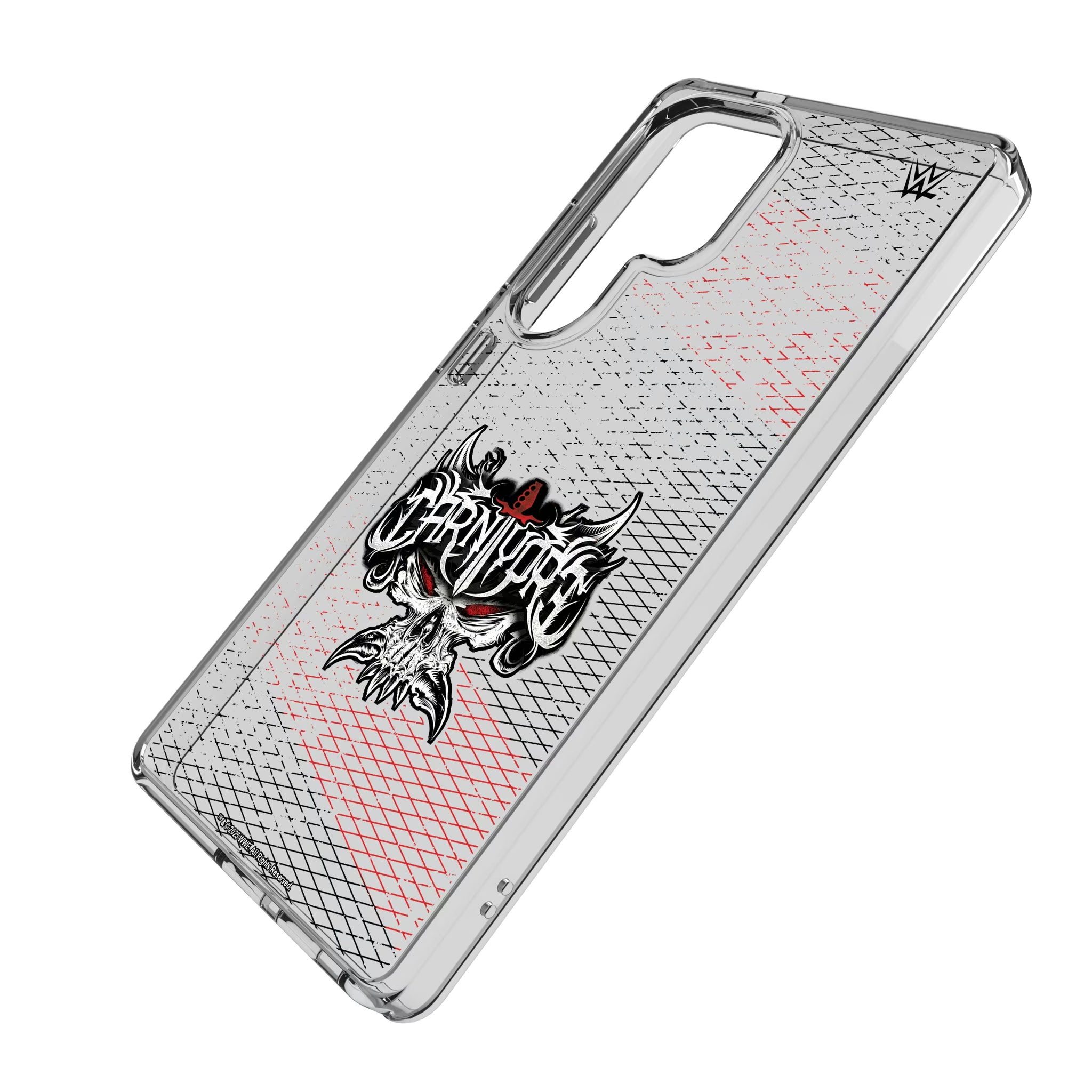 Brock Lesnar Steel Galaxy Clear Phone Case for Samsung Galaxy - Isometric View