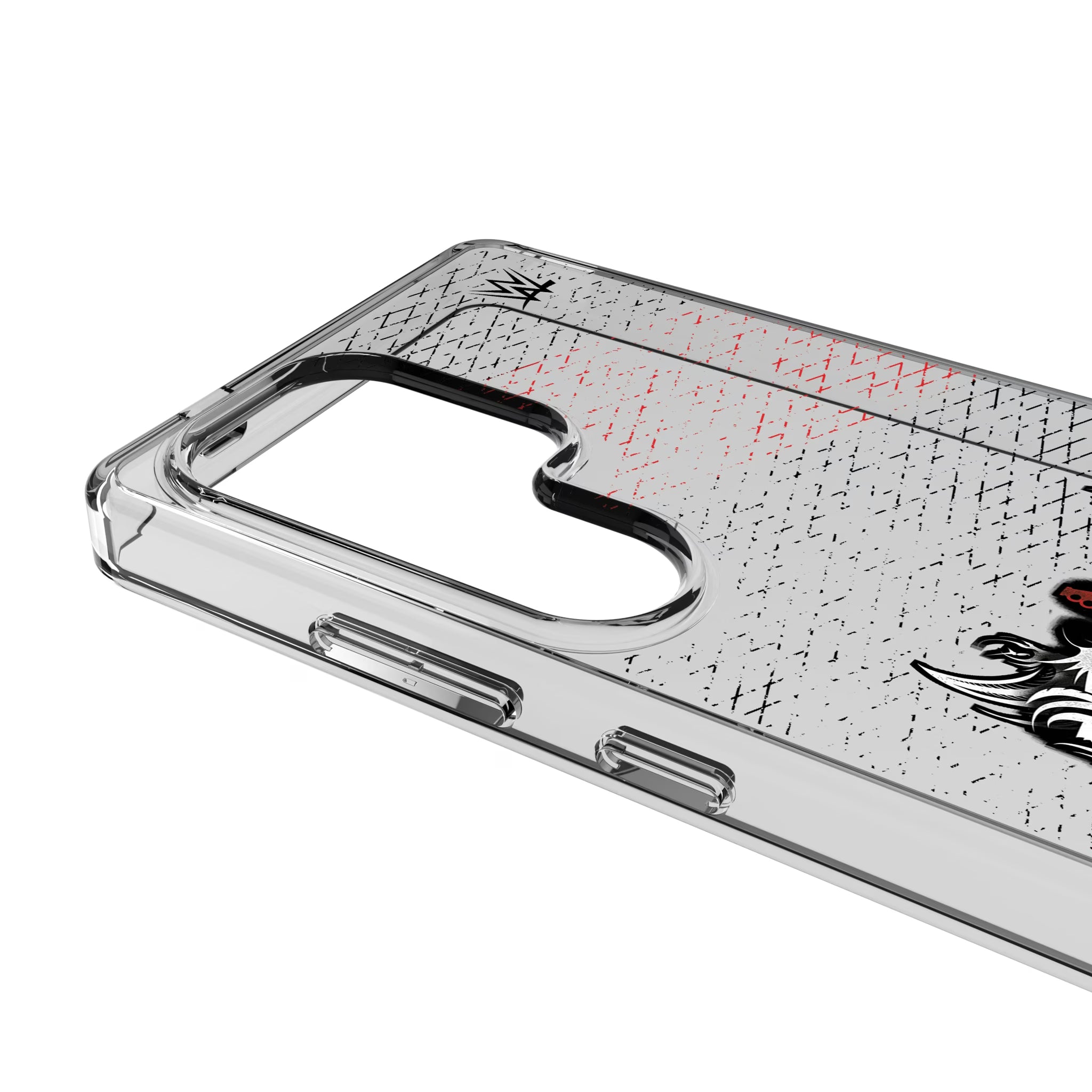 Brock Lesnar Steel Galaxy Clear Phone Case for Samsung Galaxy - Detail