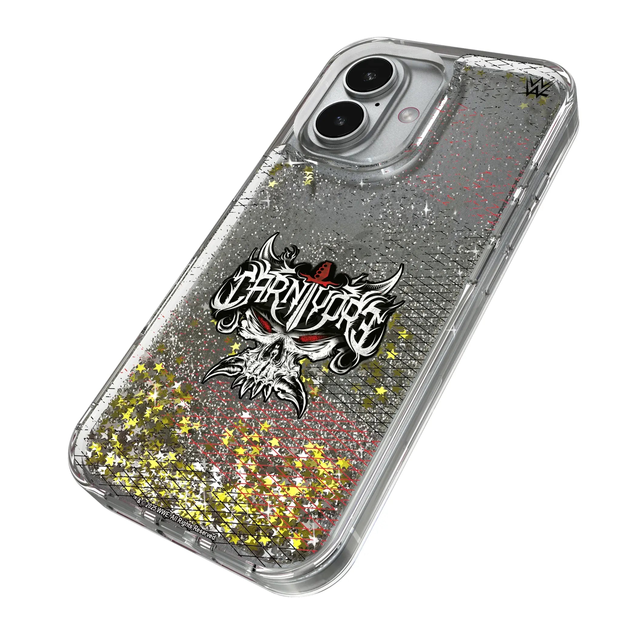 Brock Lesnar Steel iPhone Glitter Phone Case for Apple iPhone - Isometric View