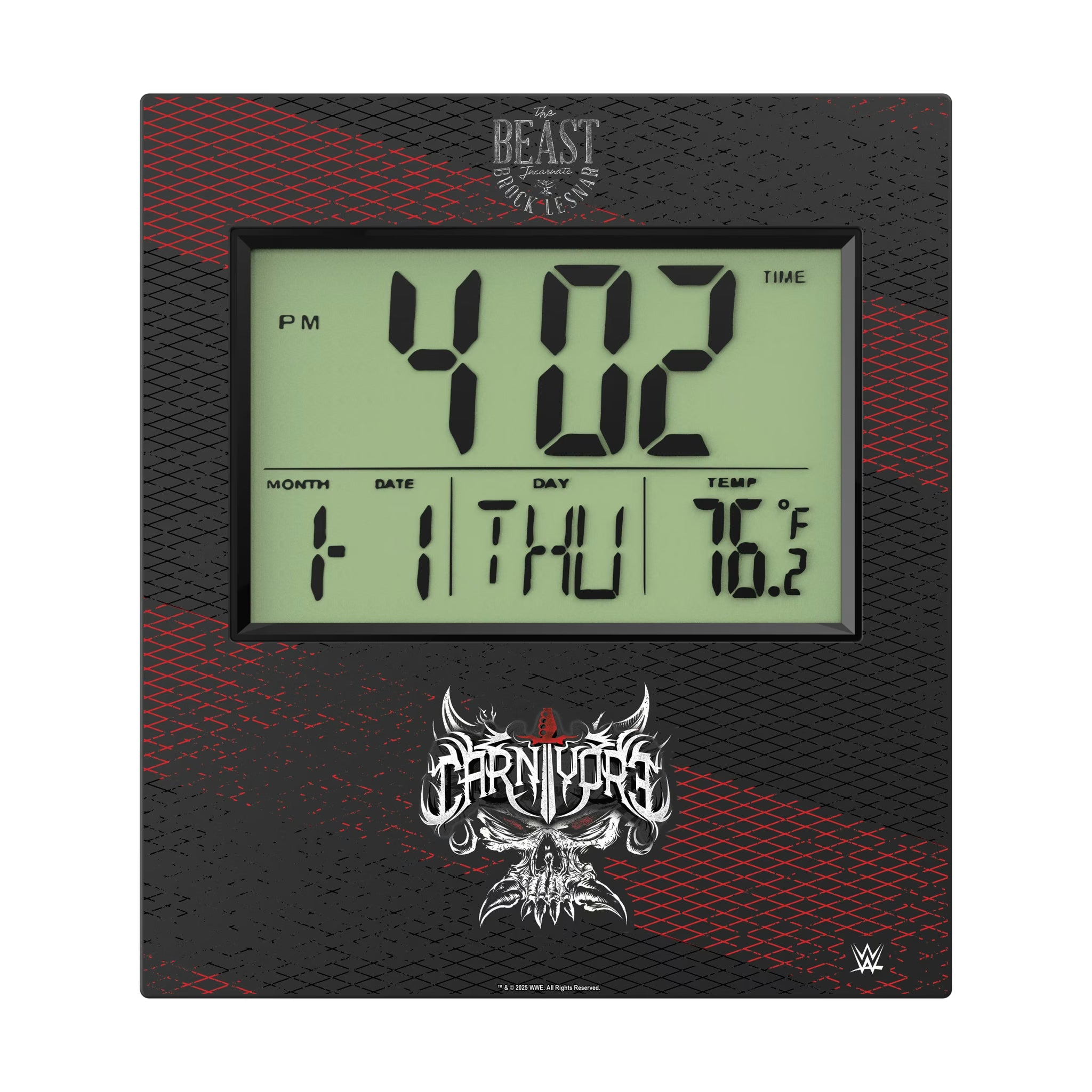 Brock Lesnar Steel Wall Clock