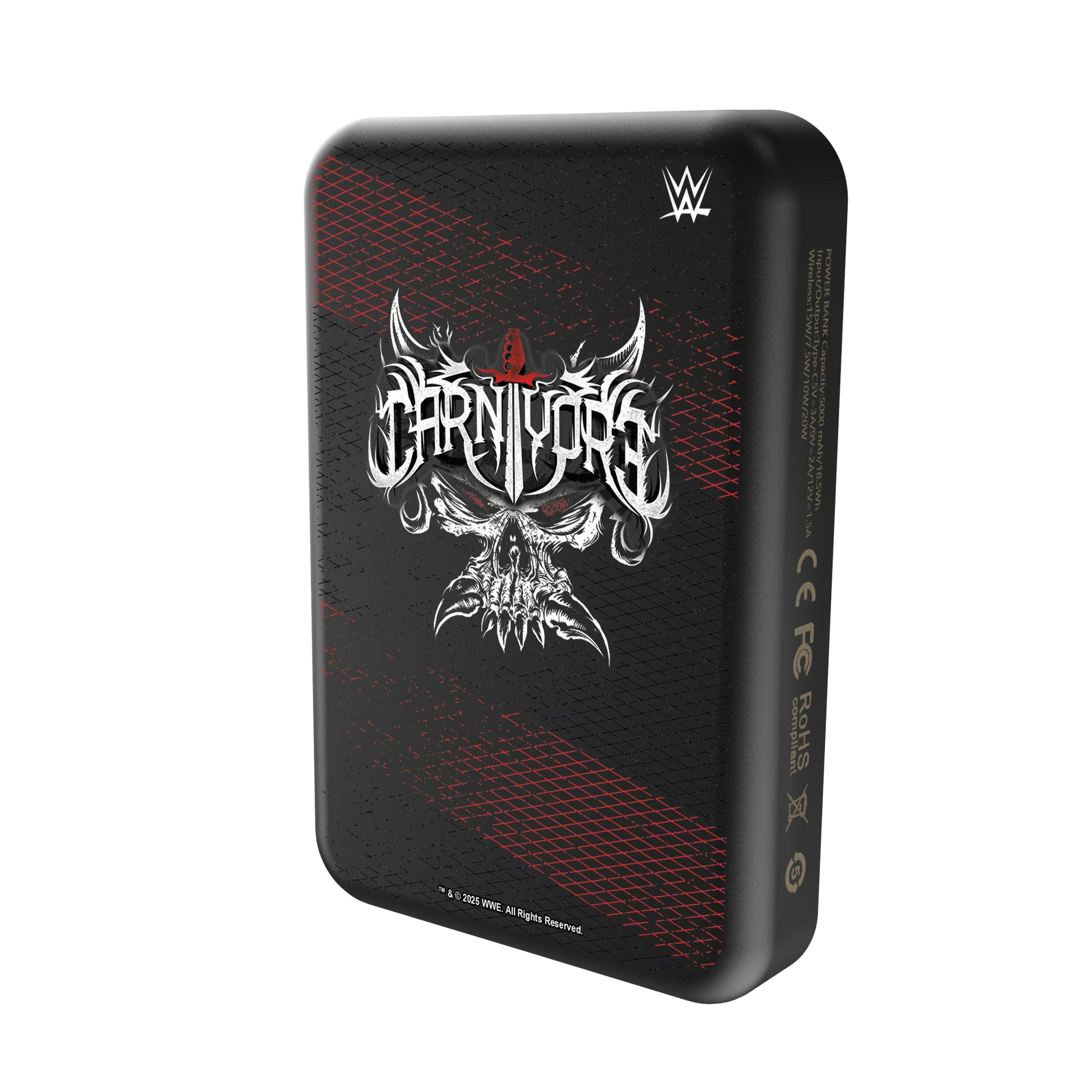 Brock Lesnar Steel Wireless Mag Power Bank
