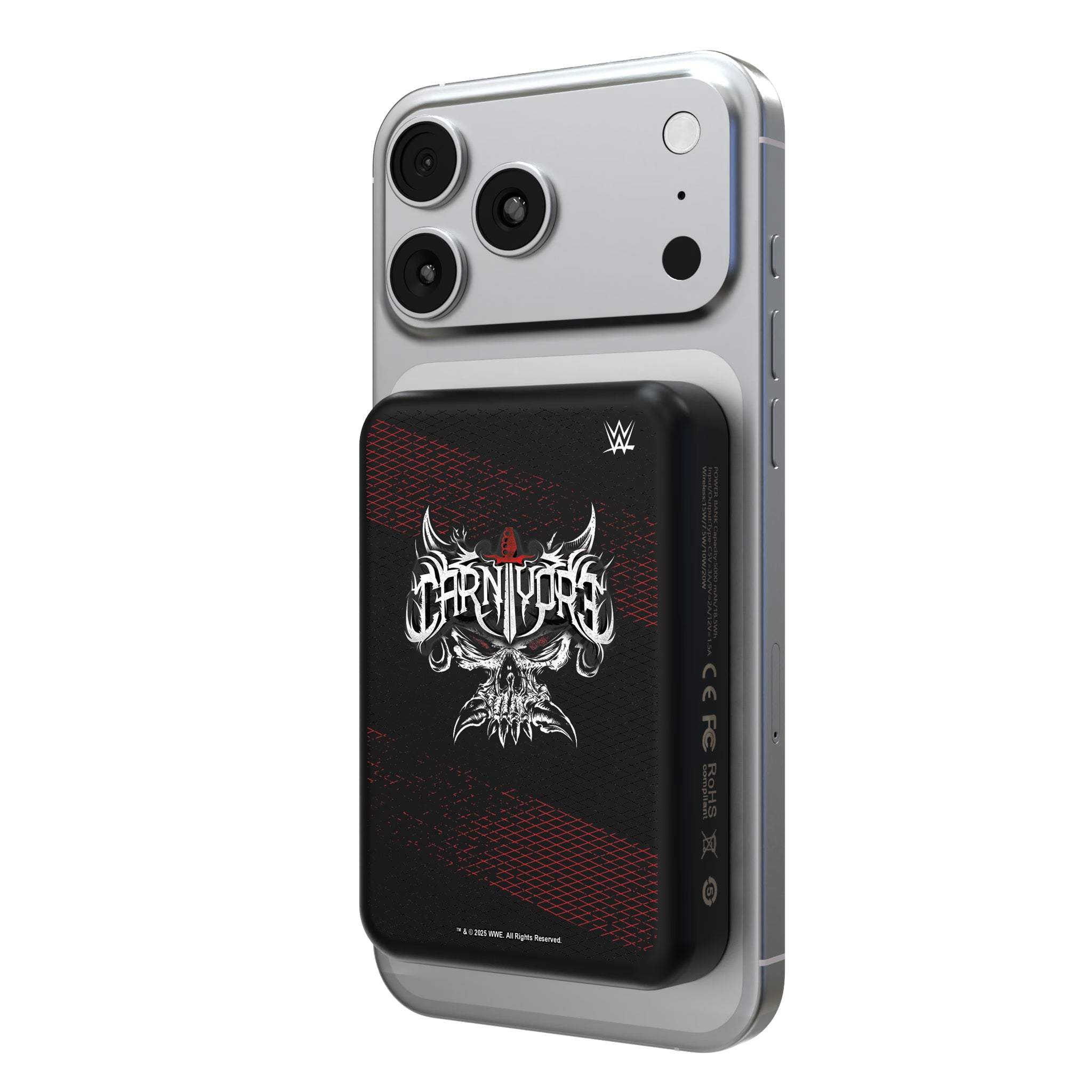 Brock Lesnar Steel Wireless Mag Power Bank