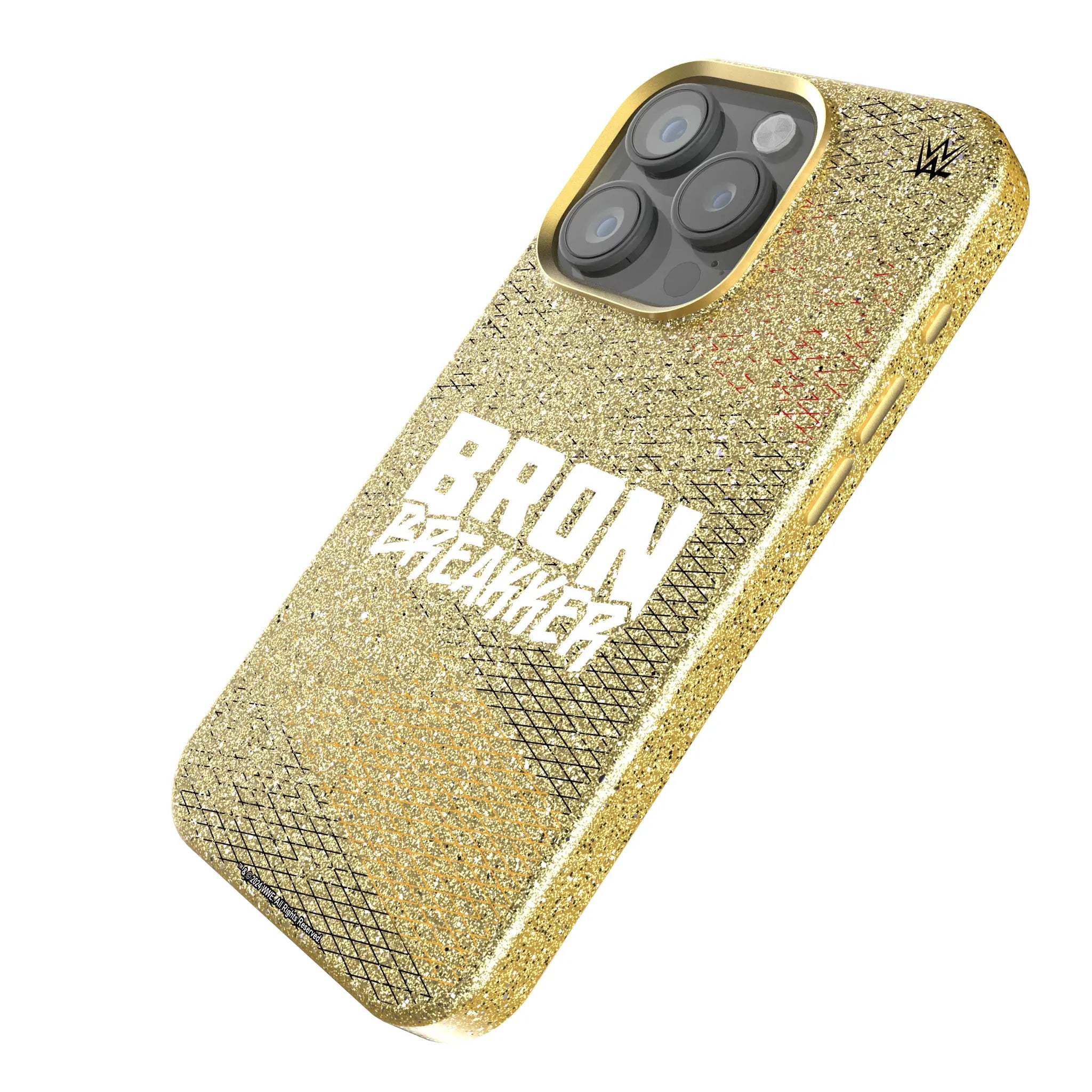 Bron Breakker Steel iPhone Bling Phone Case for Apple iPhone - Isometric View