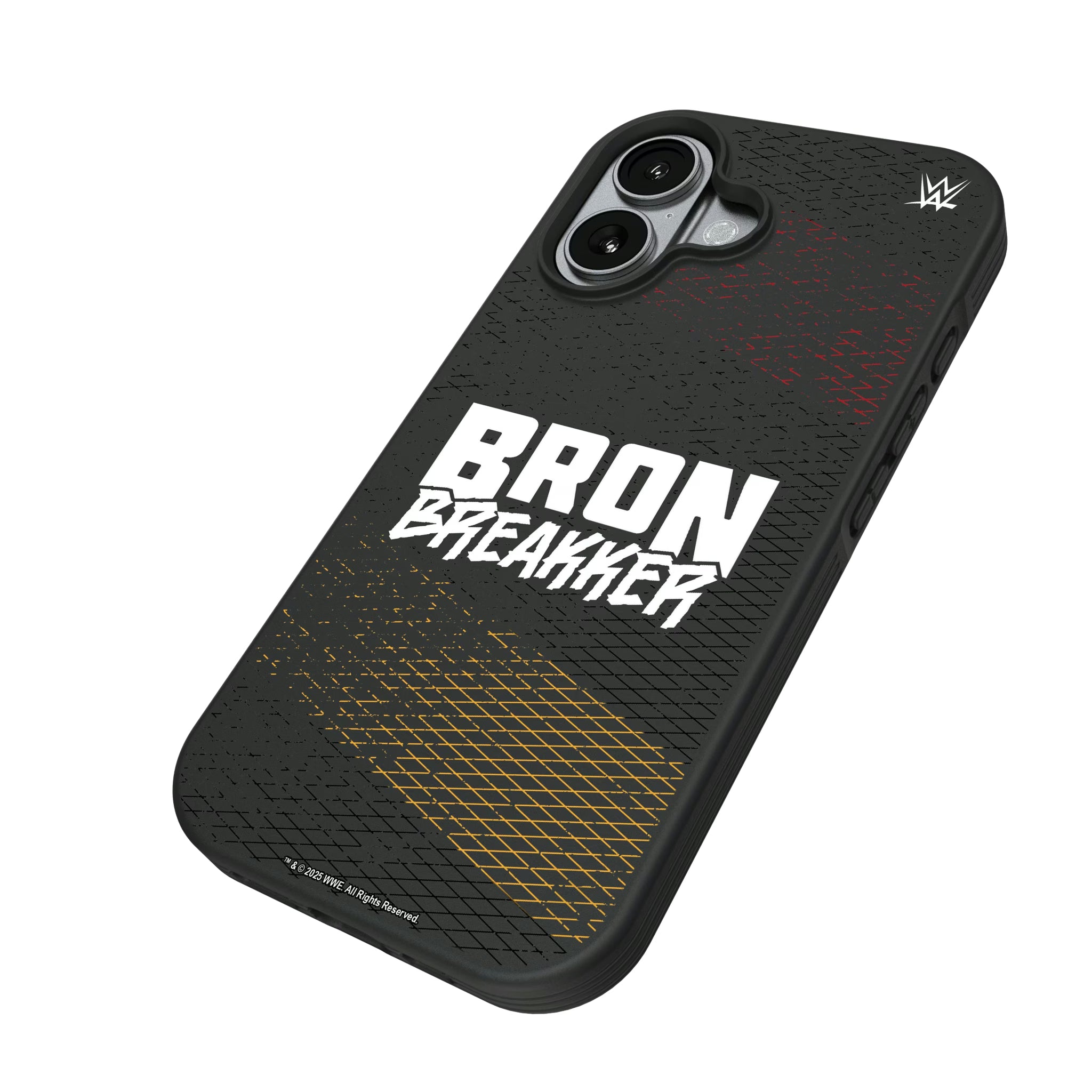Bron Breakker Steel iPhone Bump Phone Case for Apple iPhone - Isometric View#Device_iPhone 17