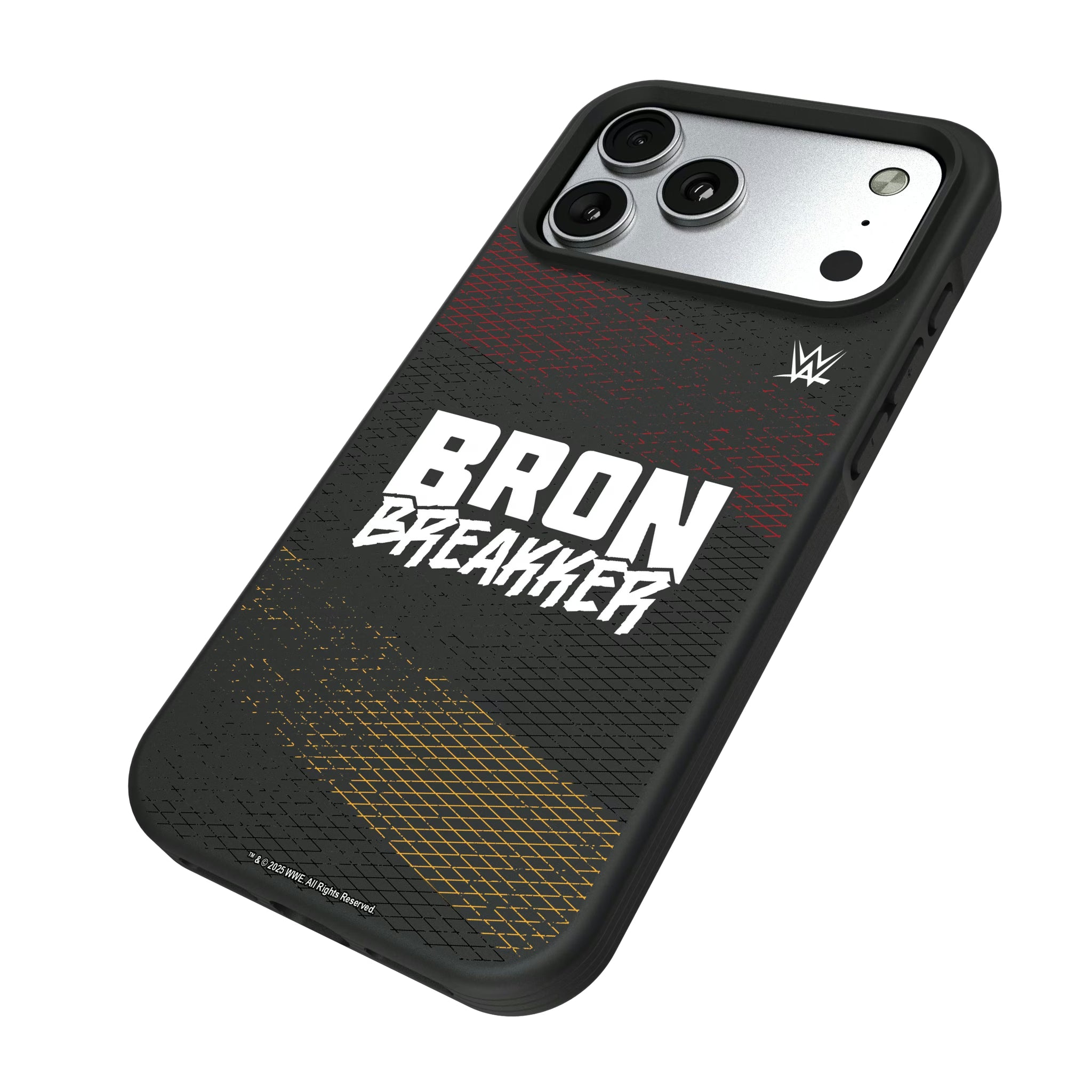 Bron Breakker Steel iPhone Bump Phone Case for Apple iPhone - Isometric View#Device_iPhone 17 Pro Max