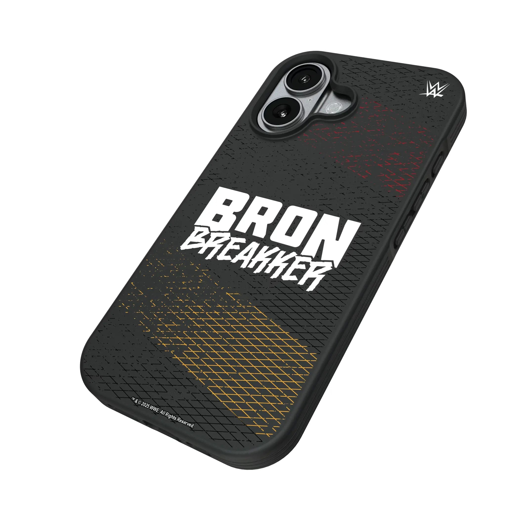 Bron Breakker Steel iPhone Bump Phone Case for Apple iPhone - Isometric View#Device_iPhone 17