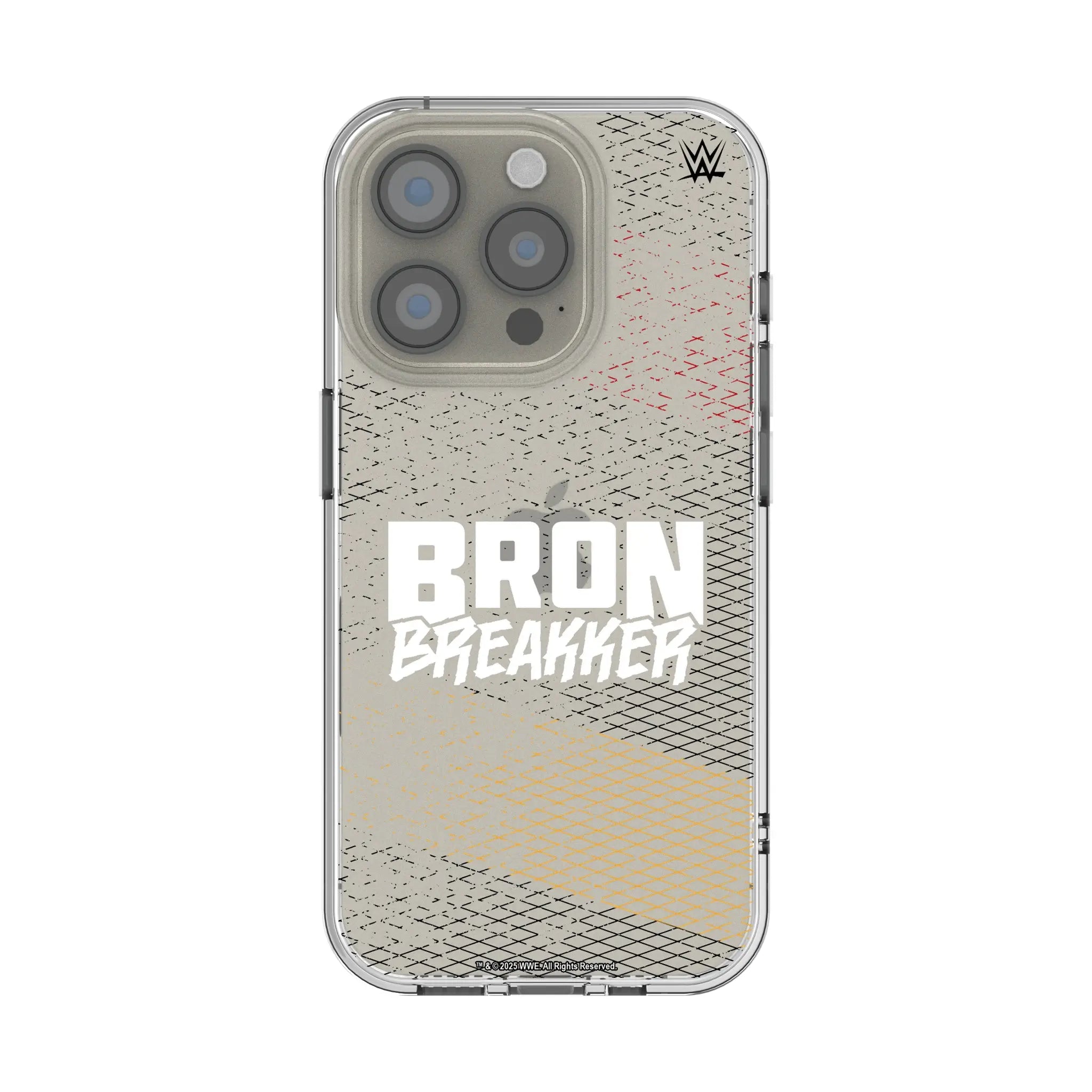 Bron Breakker Steel iPhone Clear Phone Case for Apple iPhone