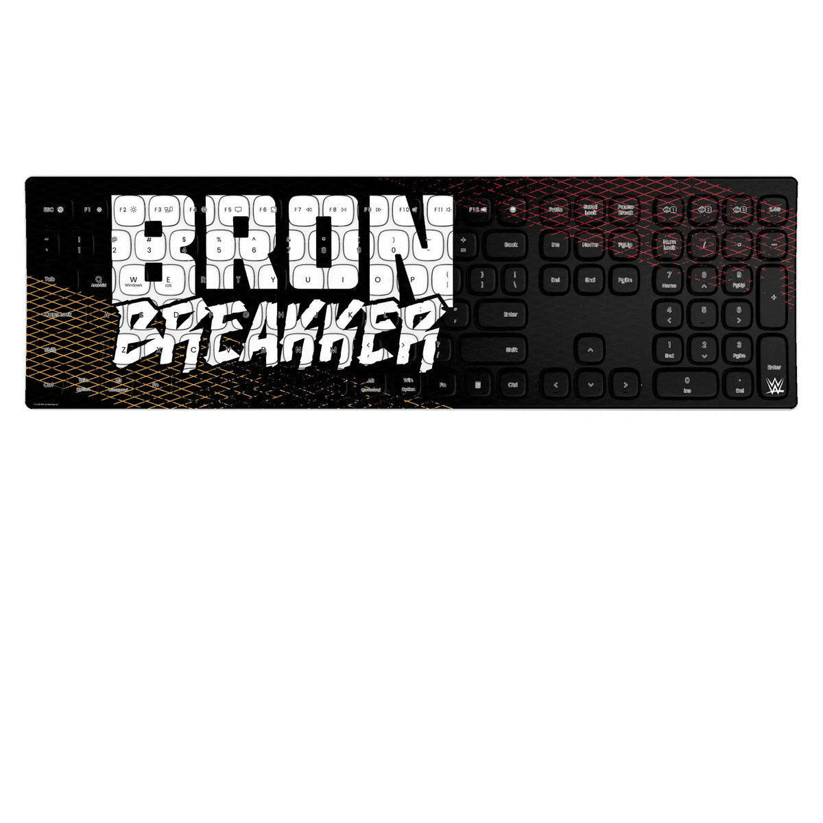 Bron Breakker Steel KKB605 Curved Wireless Keyboard