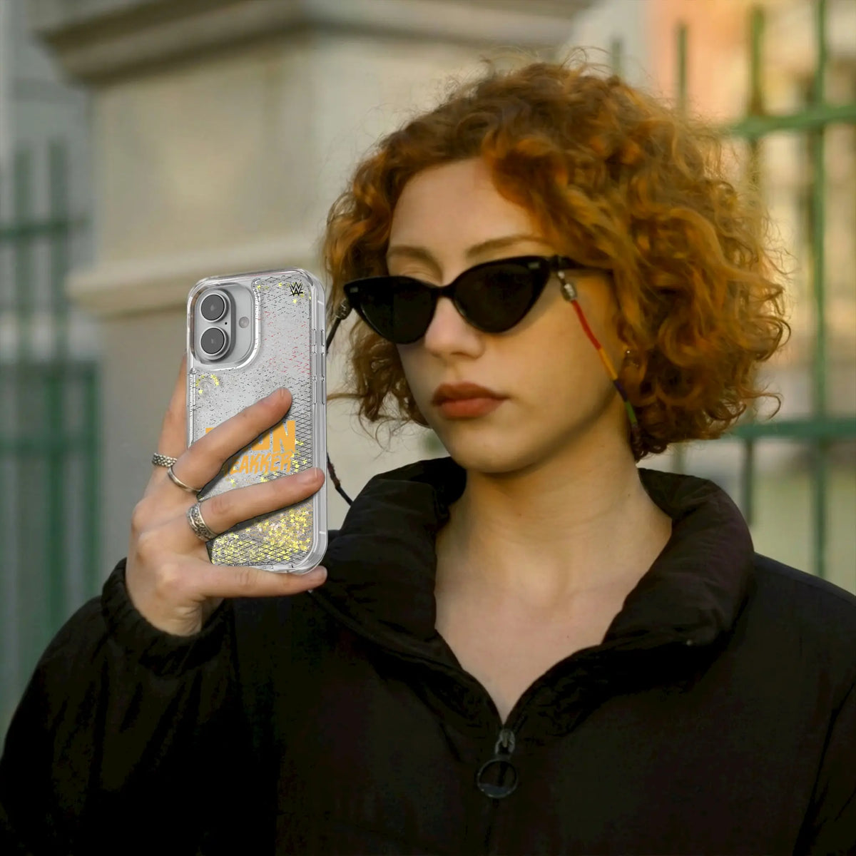 Bron Breakker Steel iPhone Glitter Phone Case for Apple iPhone - Lifestyle#Device_iPhone 17