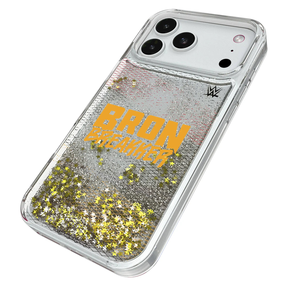 Bron Breakker Steel iPhone Glitter Phone Case for Apple iPhone - Isometric View#Device_iPhone 18 Pro Max