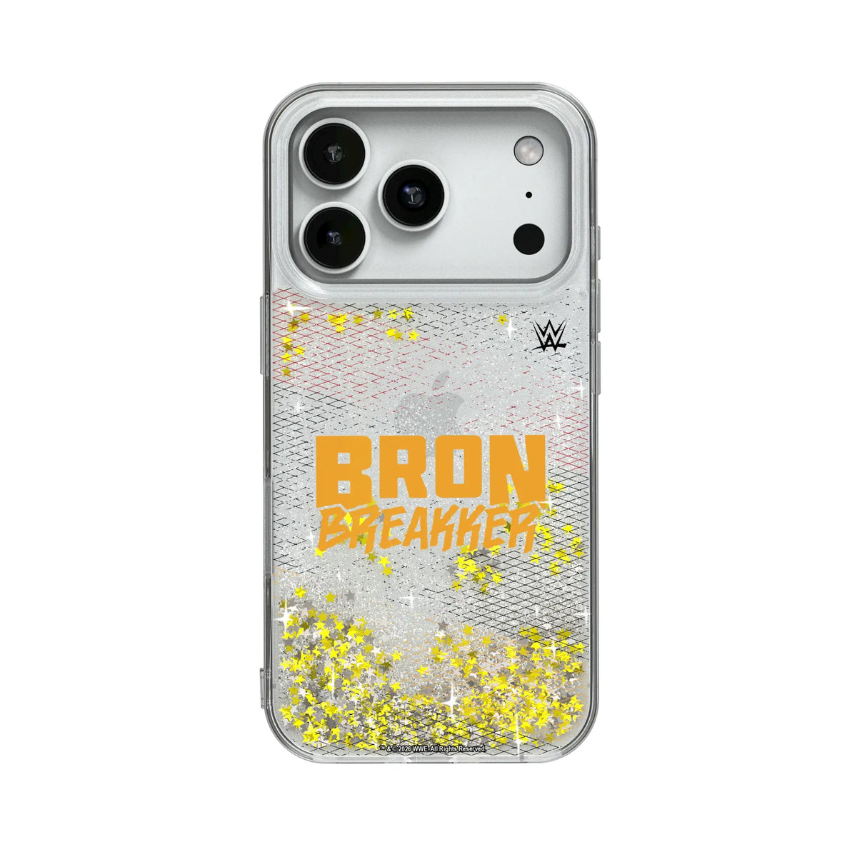 Bron Breakker Steel Glitter Phone Case for Apple iPhone
