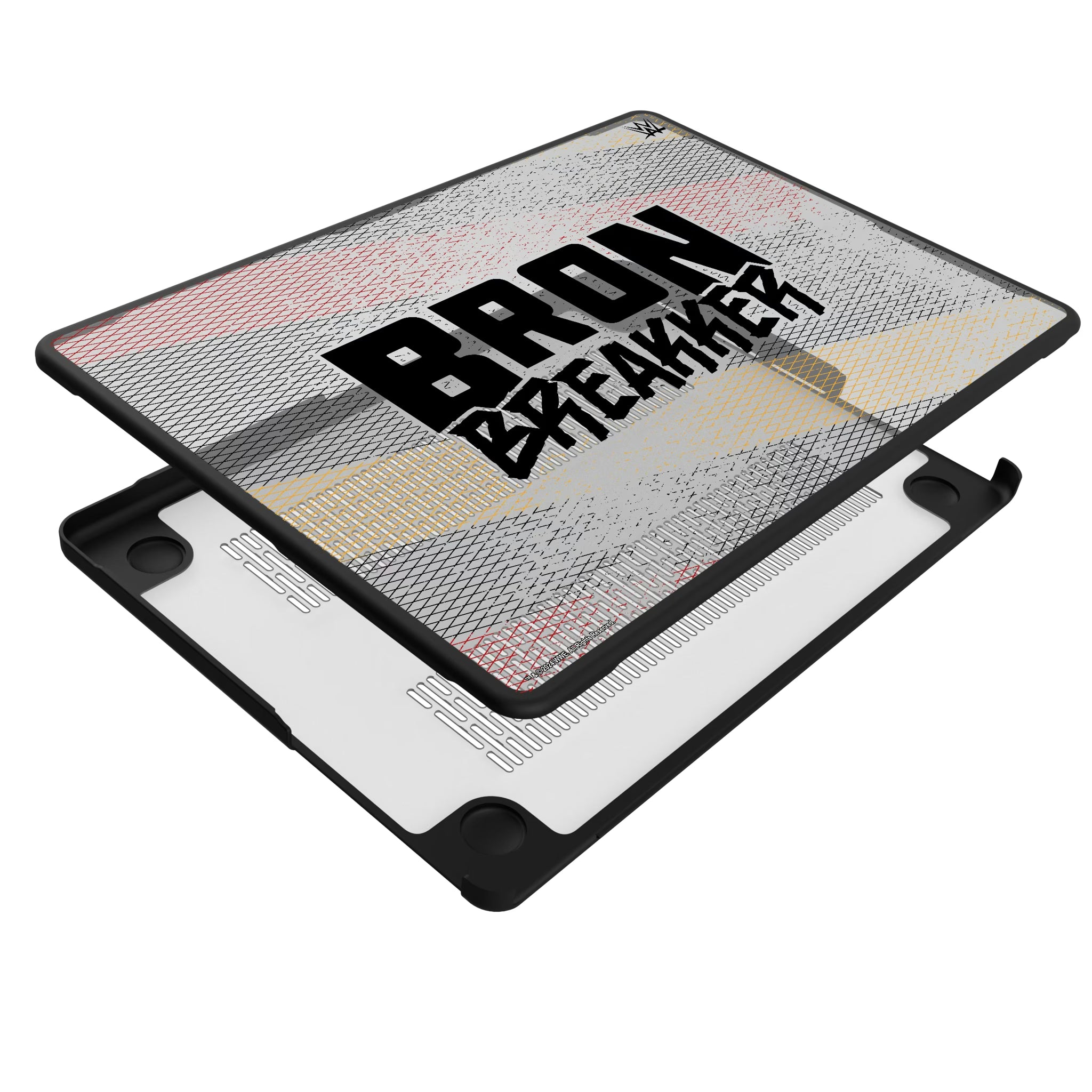 Bron Breakker Steel MacBook Laptop Case for Apple MacBook - Isometric View#Device_MacBook Pro (14-inch, 2021) / MacBook Pro (14-inch, 2023) / MacBook Pro (14-inch, 2024)