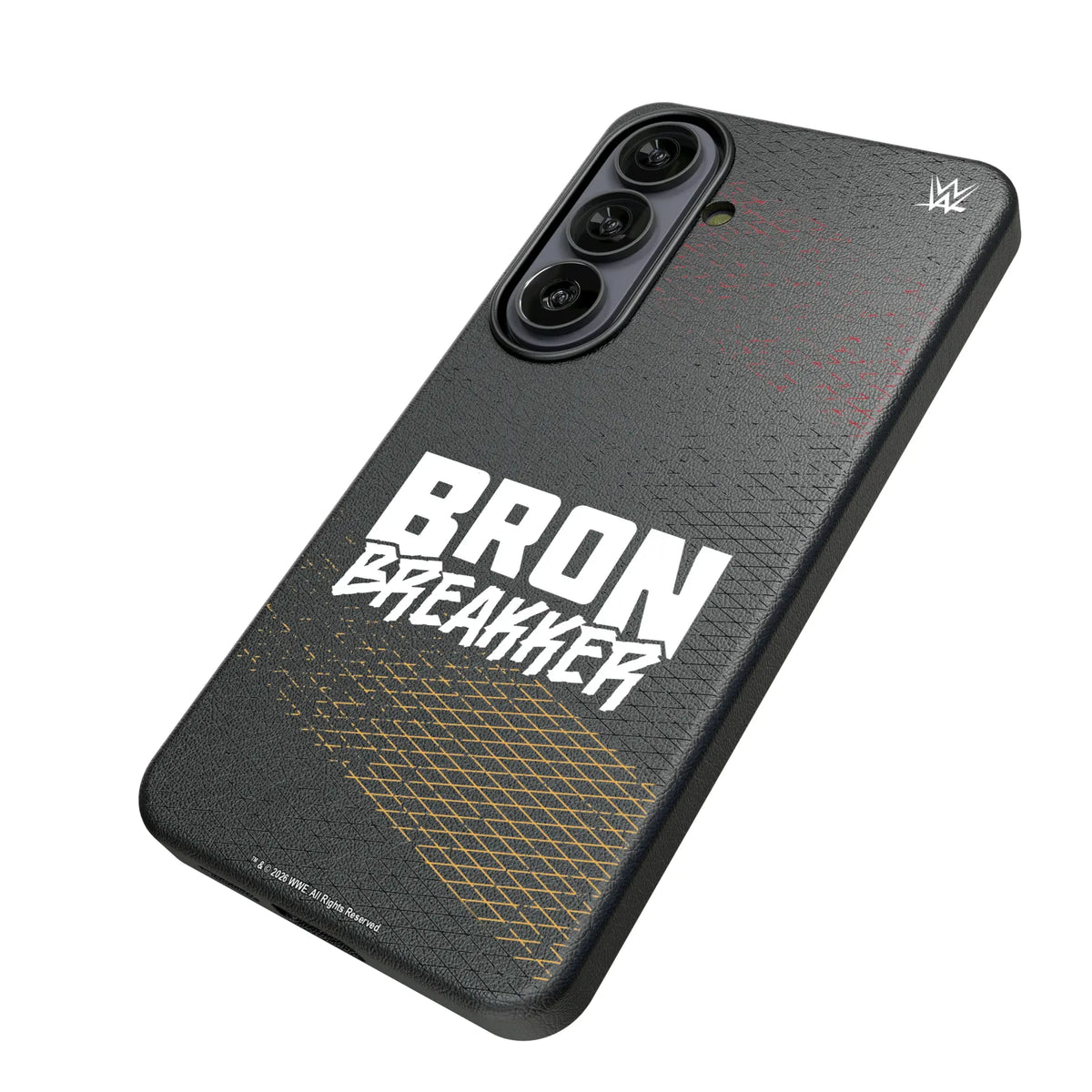 Bron Breakker Steel Galaxy MagSafe Compatible Phone Case for Samsung Galaxy - Isometric View#Device_Galaxy S26