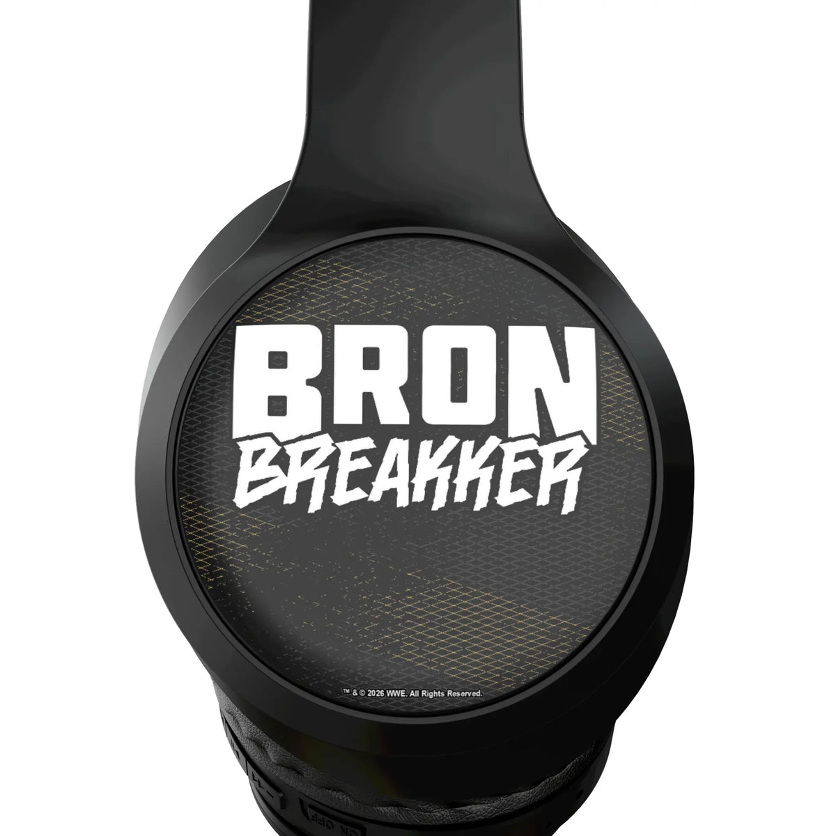 Bron Breakker Steel Wireless Over-Ear Headphones With Case - Detail