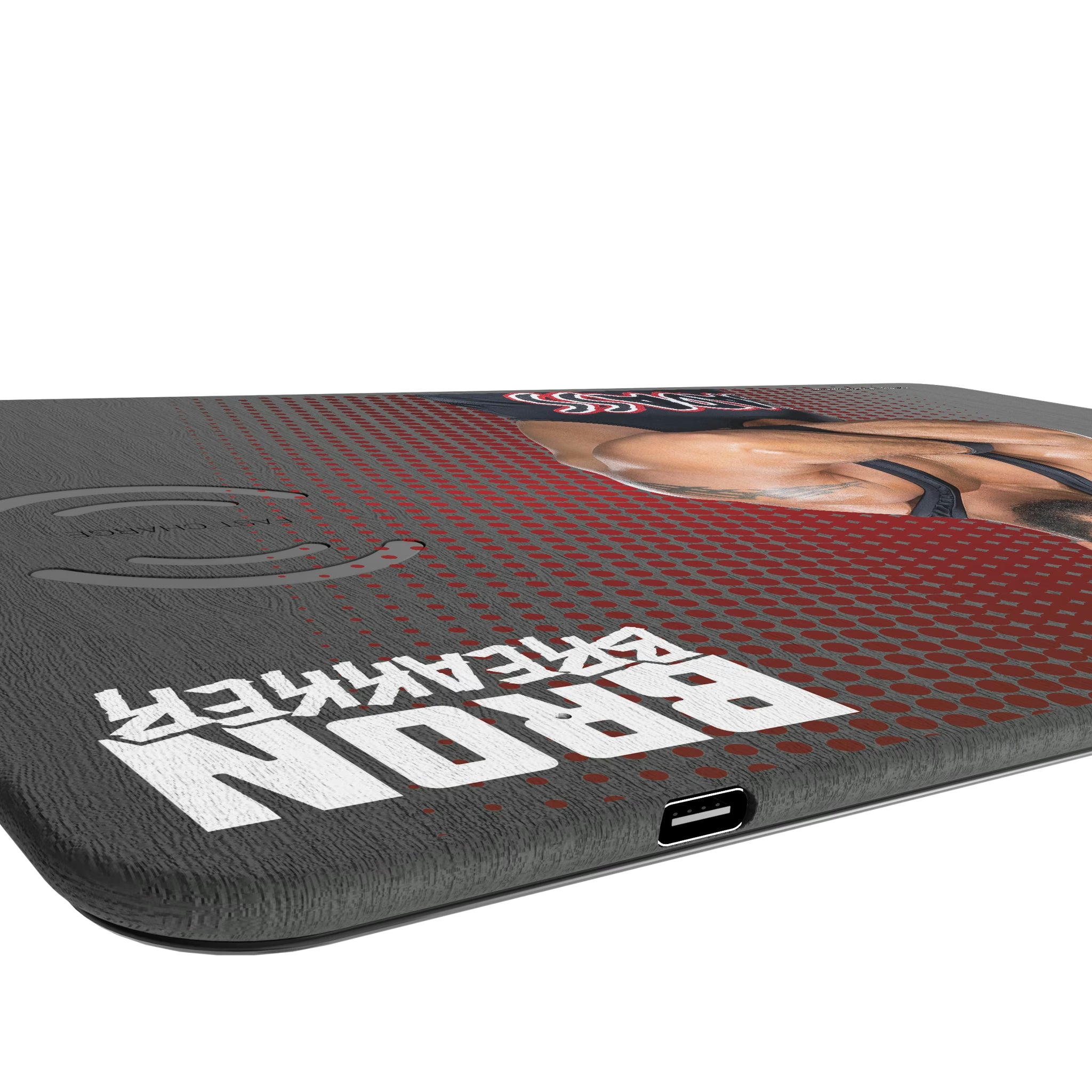 Bron Breakker Superstar 15-Watt Wireless Charger and Mouse Pad