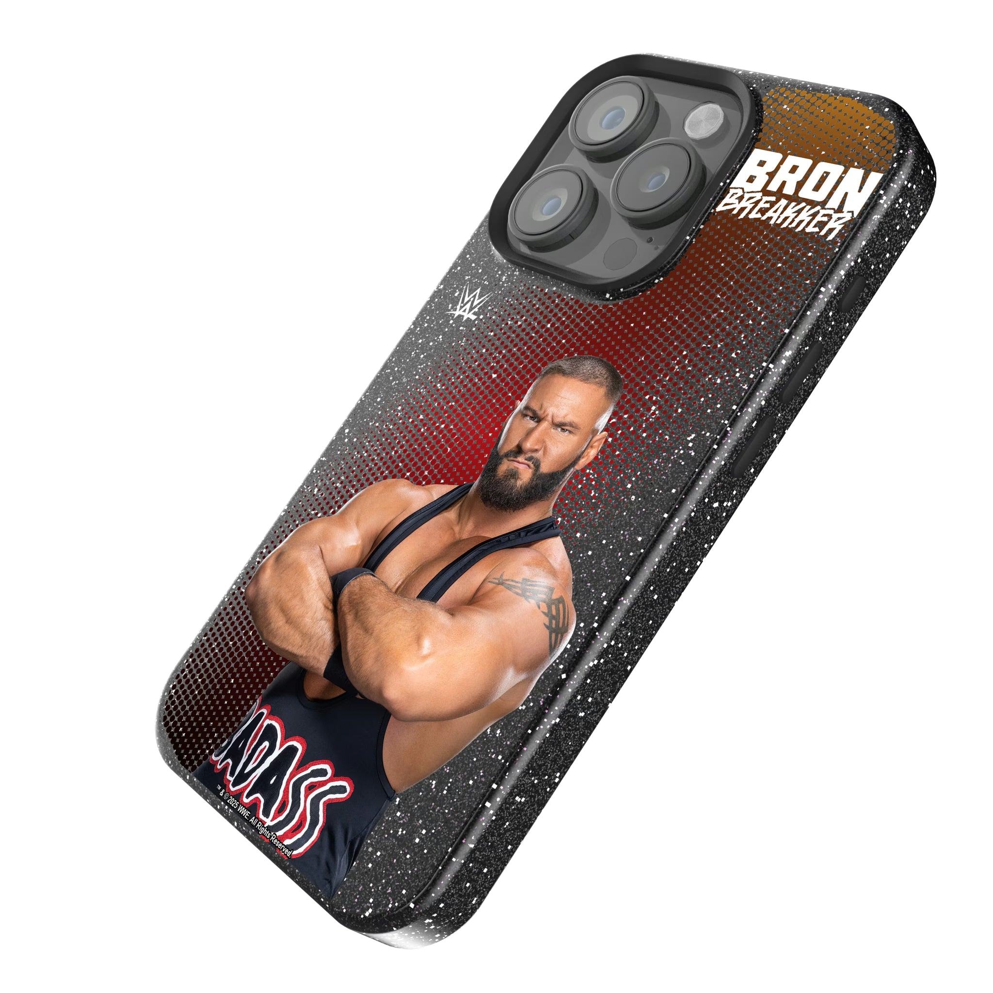 Bron Breakker Superstar iPhone Bling Phone Case for Apple iPhone - Isometric View