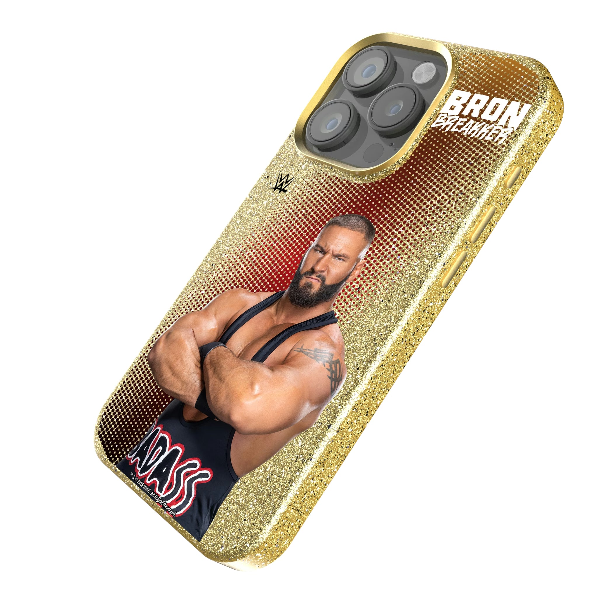 Bron Breakker Superstar iPhone Bling Phone Case for Apple iPhone - Isometric View