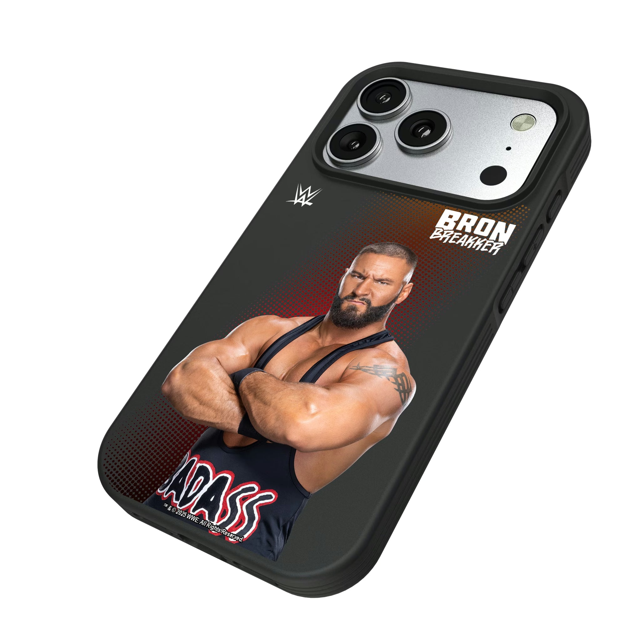 Bron Breakker Superstar iPhone Bump Phone Case for Apple iPhone - Isometric View#Device_iPhone 17 Pro