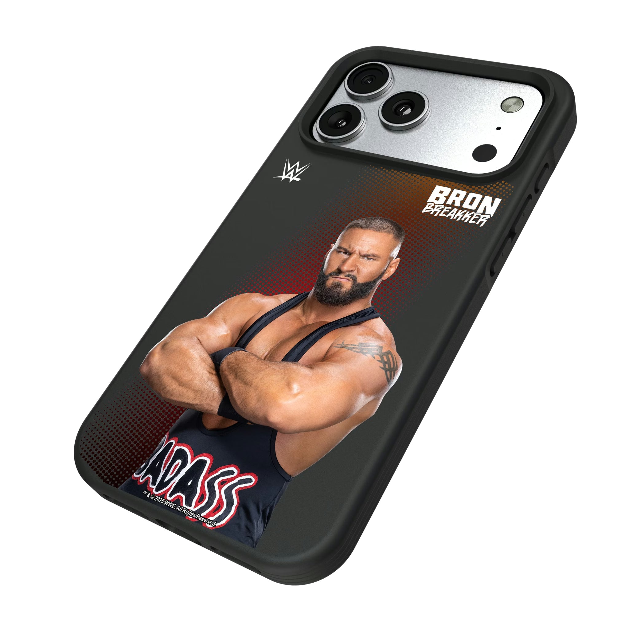 Bron Breakker Superstar iPhone Bump Phone Case for Apple iPhone - Isometric View#Device_iPhone 17 Pro Max
