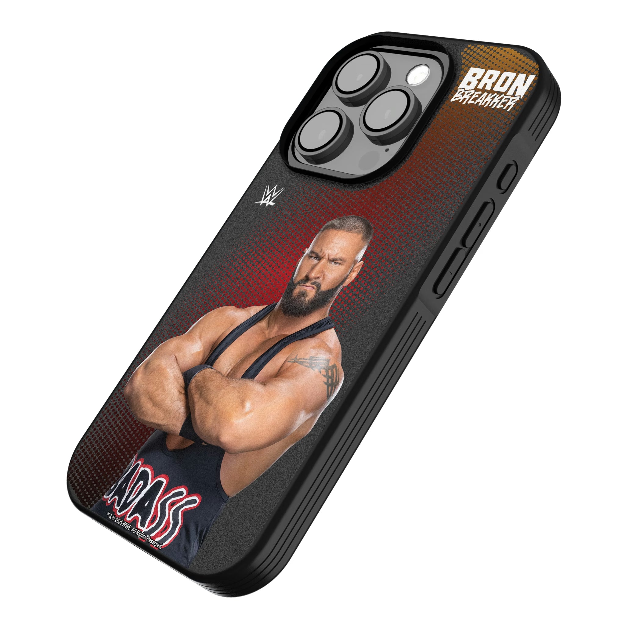Bron Breakker Superstar iPhone Bump Phone Case for Apple iPhone - Isometric View