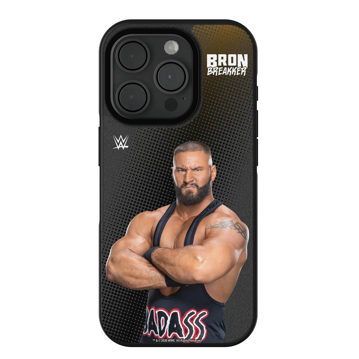Bron Breakker Superstar iPhone Bump Phone Case for Apple iPhone#Device_iPhone 15 Pro