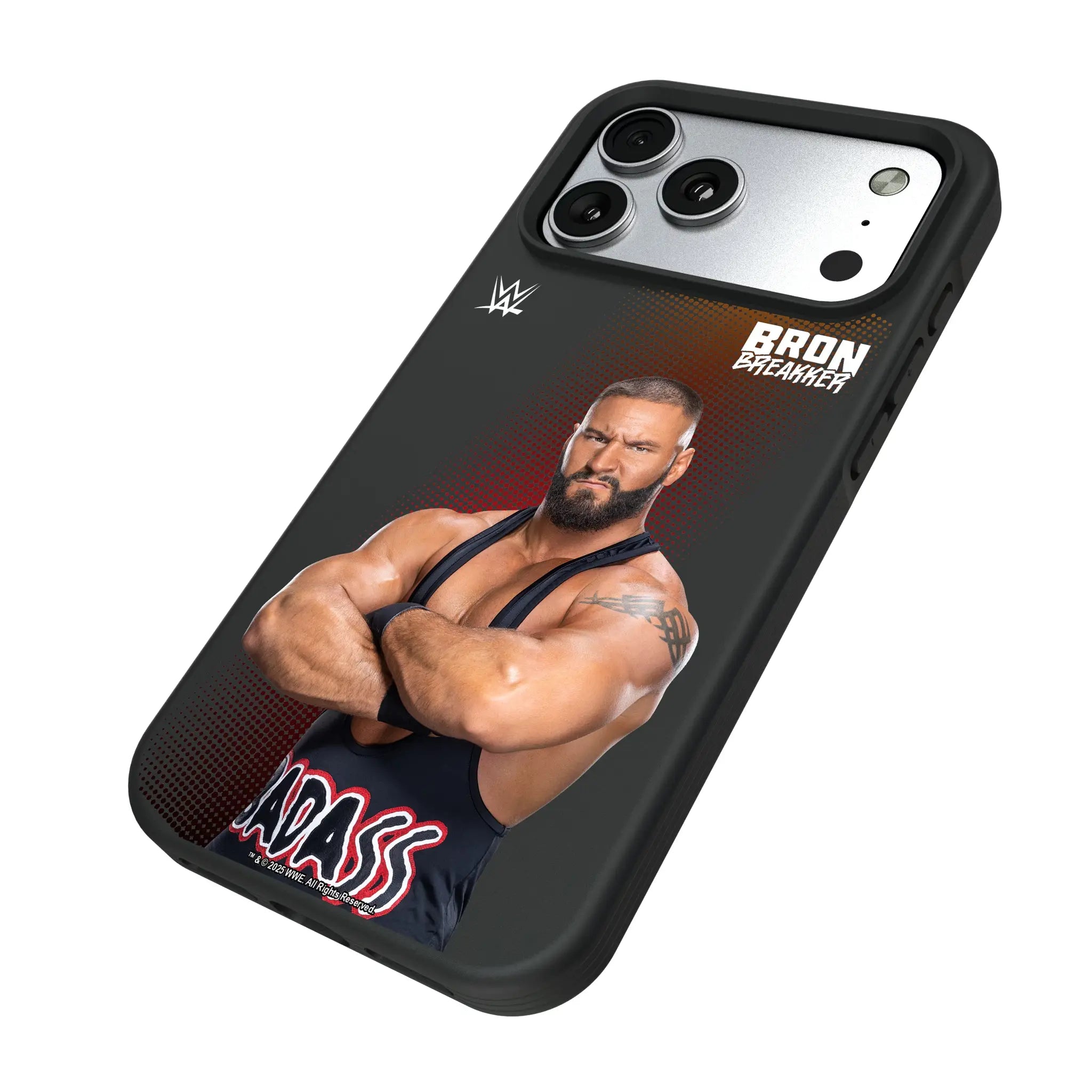 Bron Breakker Superstar iPhone Bump Phone Case for Apple iPhone - Isometric View#Device_iPhone 17 Pro Max