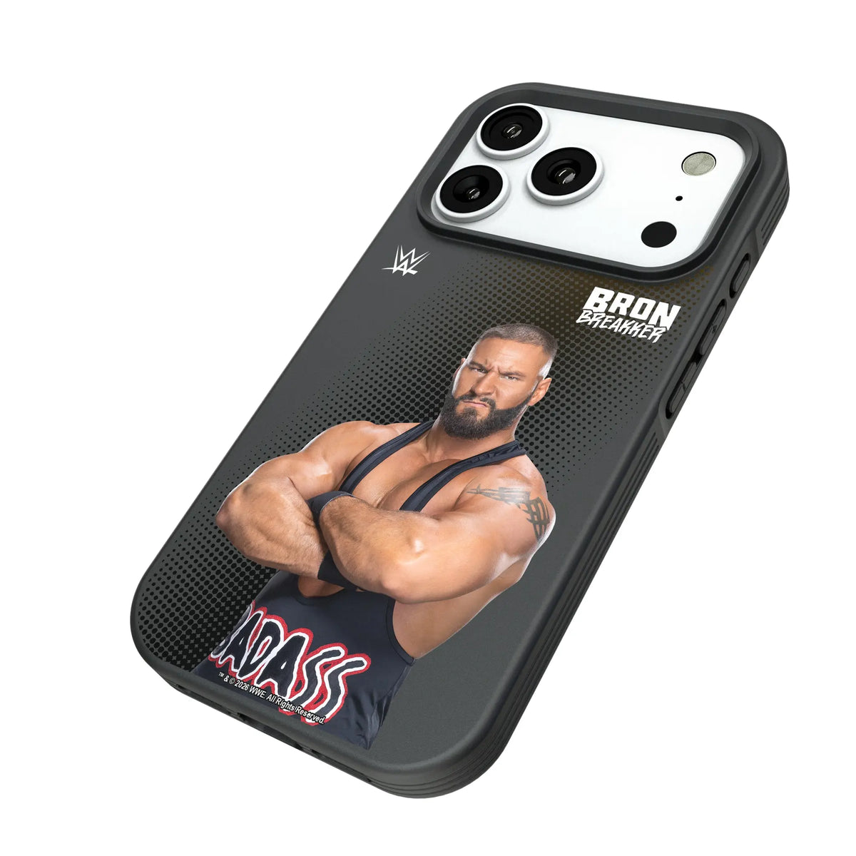 Bron Breakker Superstar iPhone Bump Phone Case for Apple iPhone - Isometric View#Device_iPhone 18 Pro