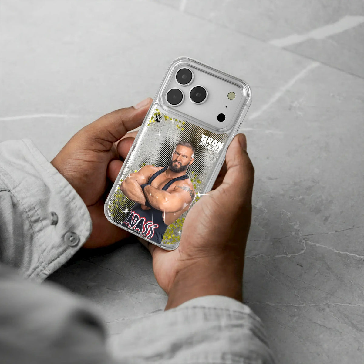 Bron Breakker Superstar iPhone Glitter Phone Case for Apple iPhone - Lifestyle#Device_iPhone 17 Pro