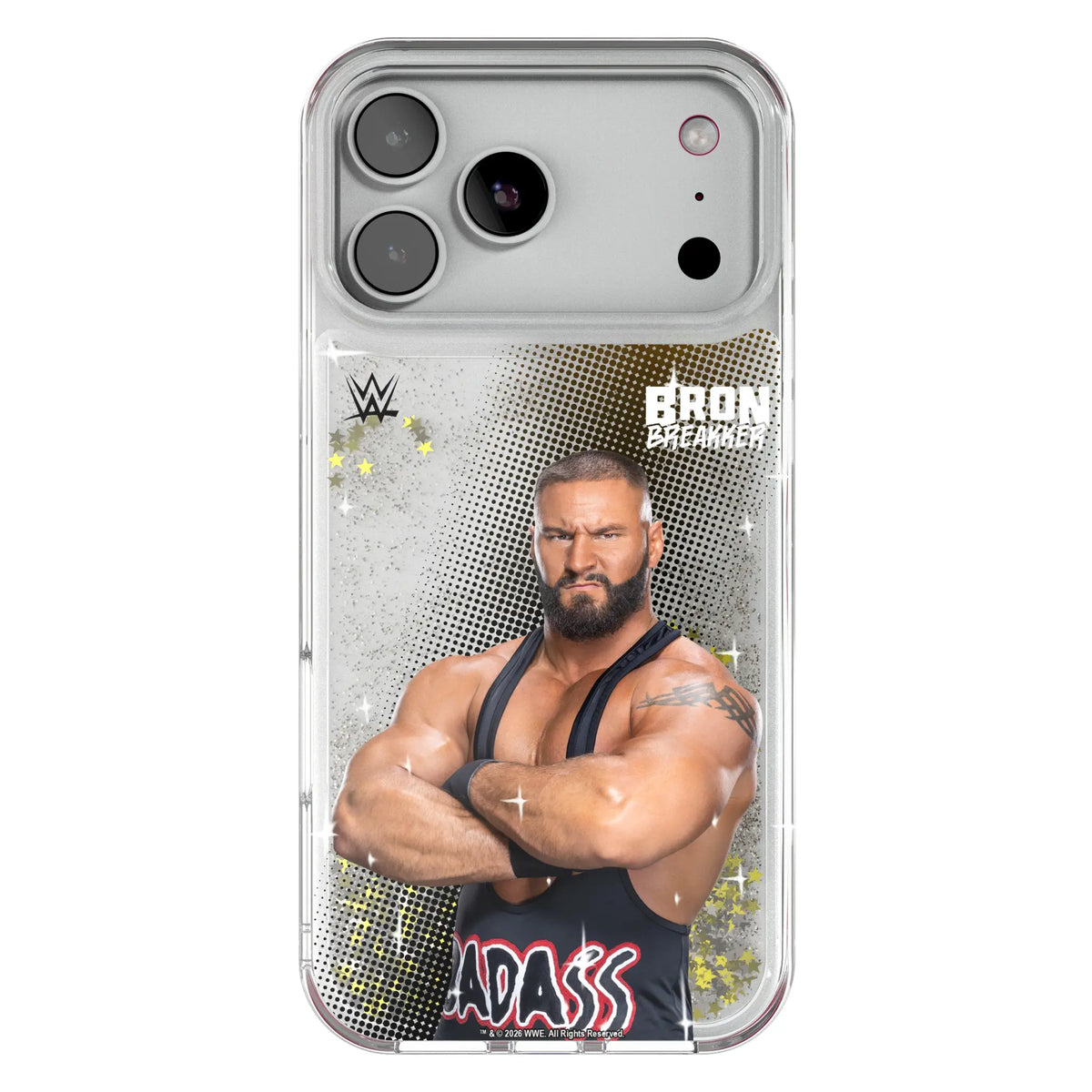 Bron Breakker Superstar Glitter Phone Case for Apple iPhone