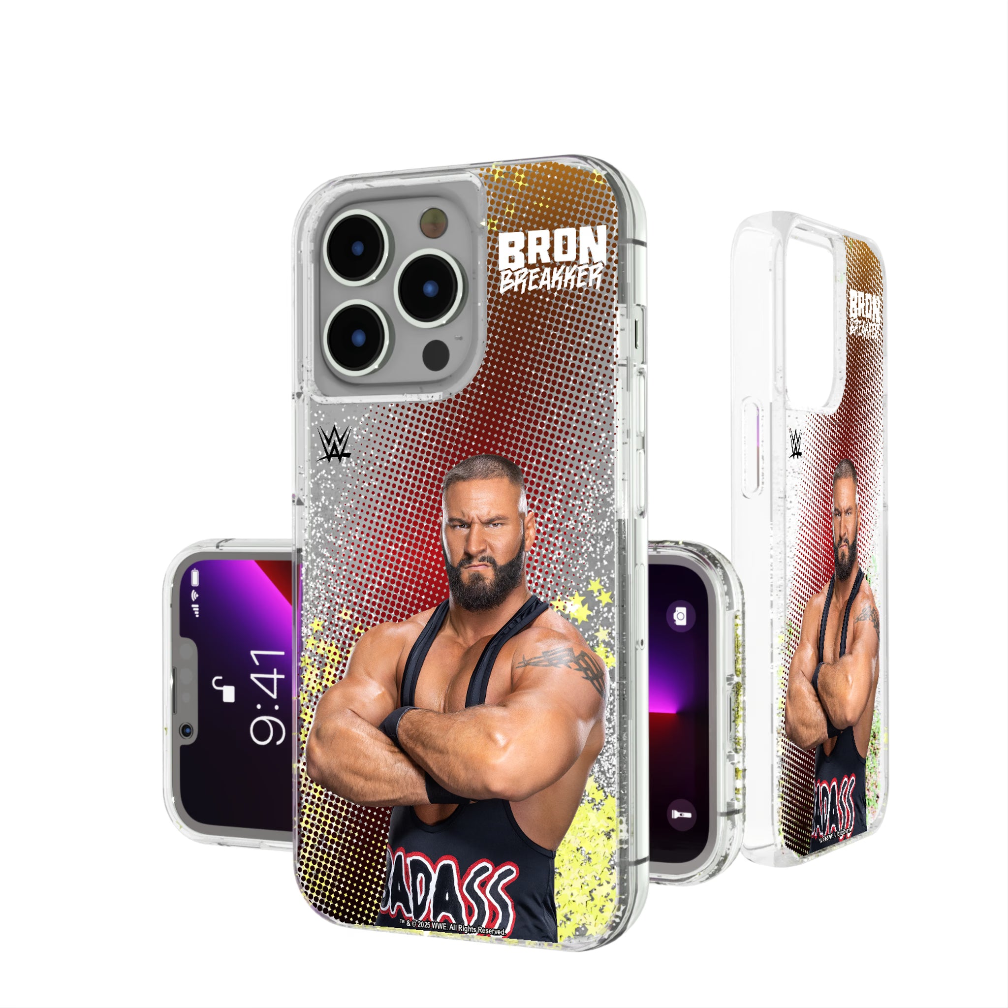 Bron Breakker Superstar iPhone Glitter Phone Case for Apple iPhone