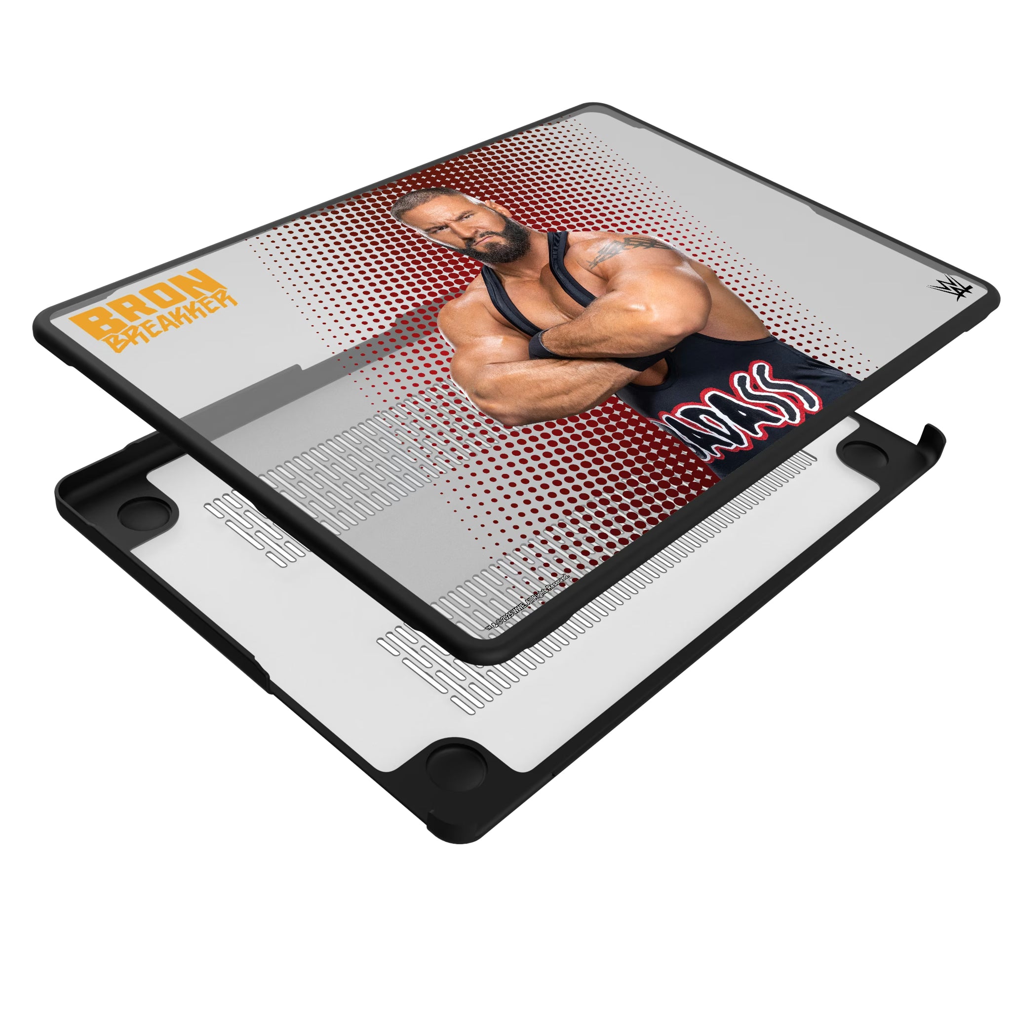 Bron Breakker Superstar MacBook Laptop Case for Apple MacBook - Isometric View#Device_MacBook Pro (14-inch, 2021) / MacBook Pro (14-inch, 2023) / MacBook Pro (14-inch, 2024)