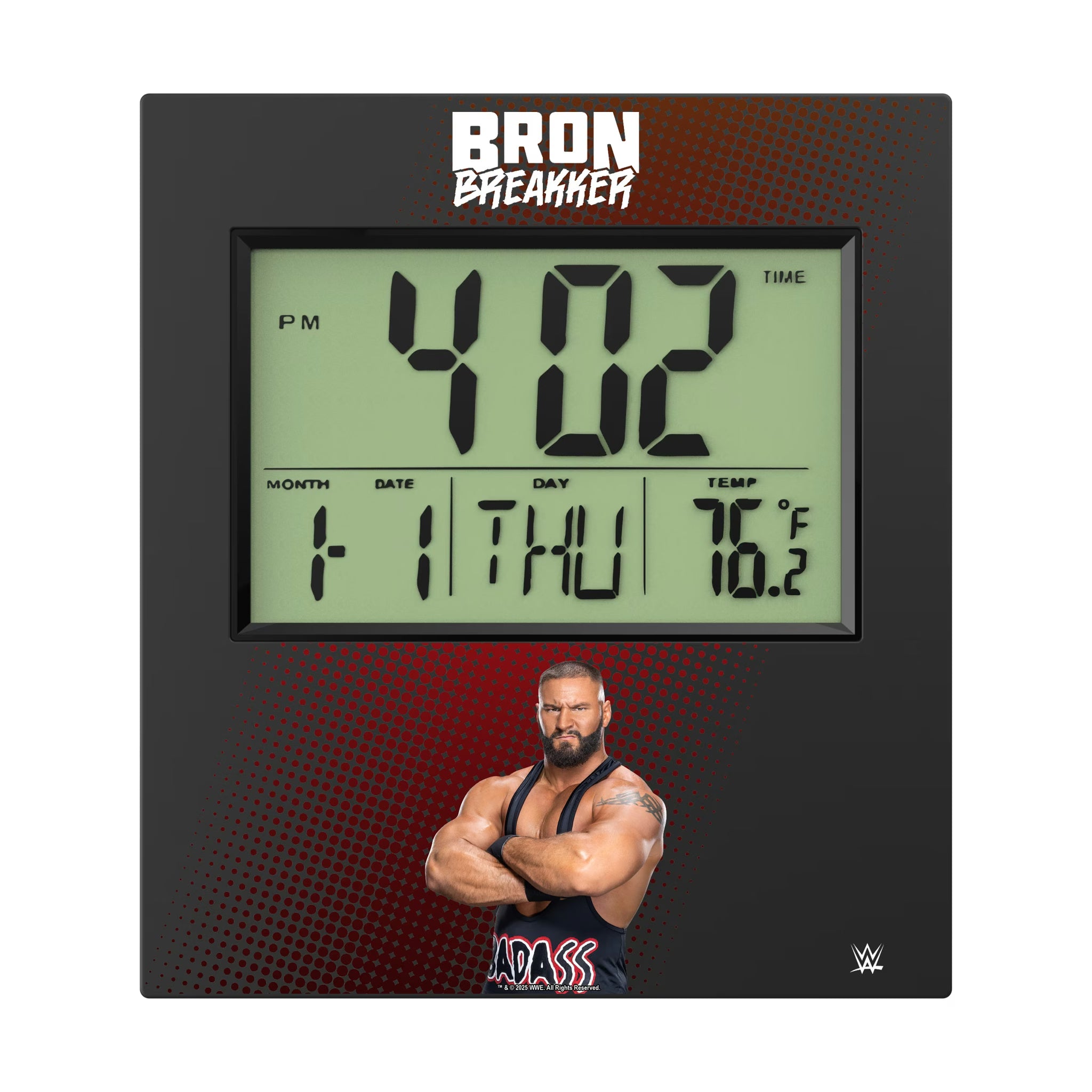 Bron Breakker Superstar Wall Clock