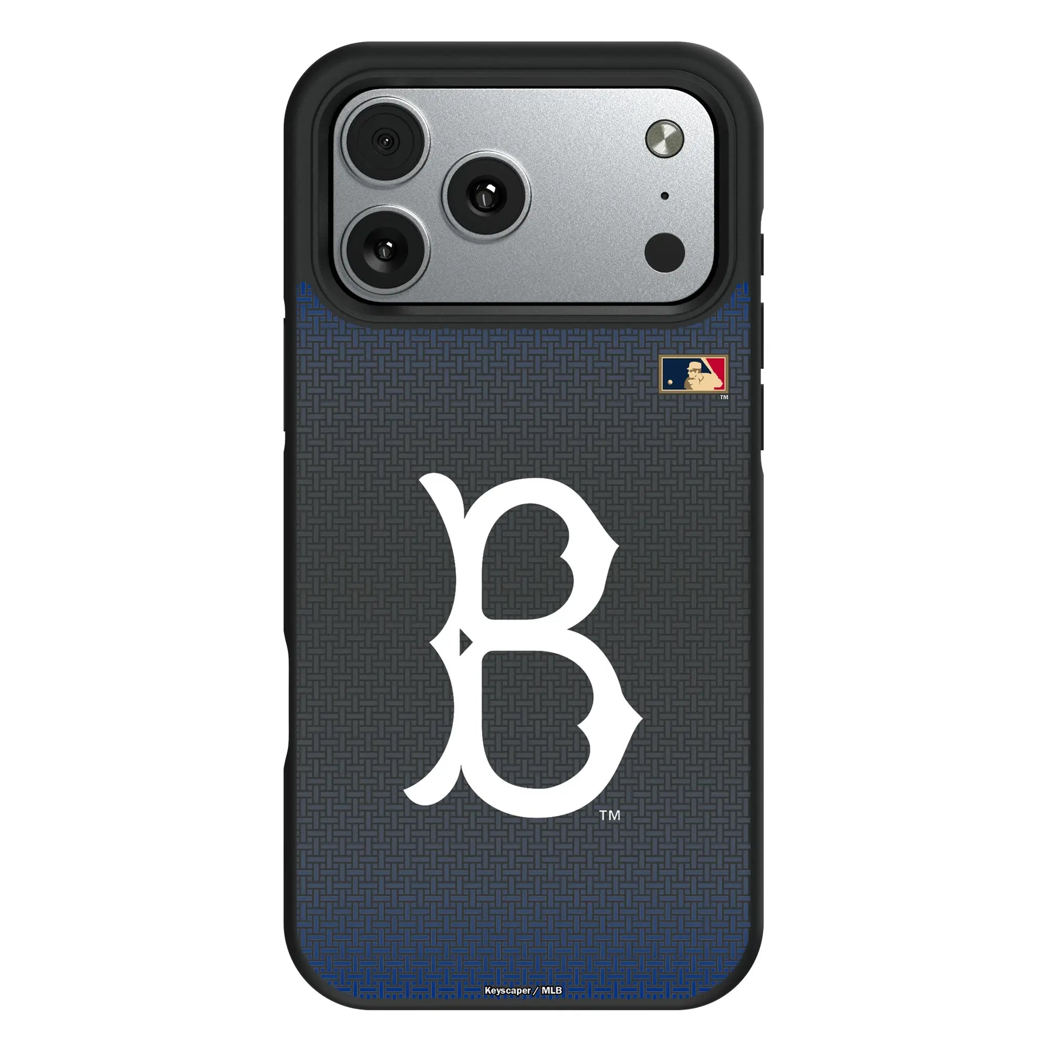 Brooklyn Dodgers 1949-1957 - Cooperstown Collection Linen iPhone Bump Phone Case for Apple iPhone#Device_iPhone 17 Pro Max