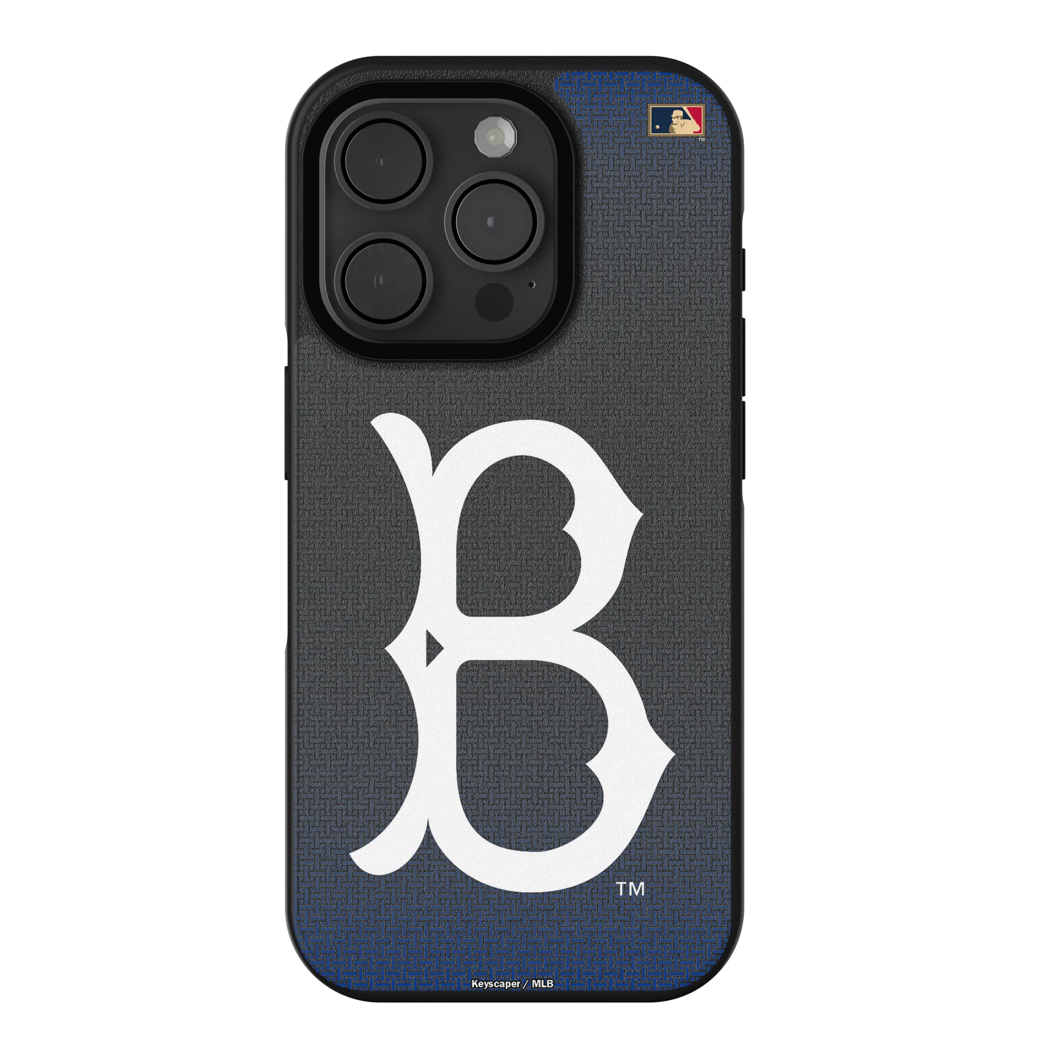 Brooklyn Dodgers 1949-1957 - Cooperstown Collection Linen iPhone Bump Phone Case for Apple iPhone