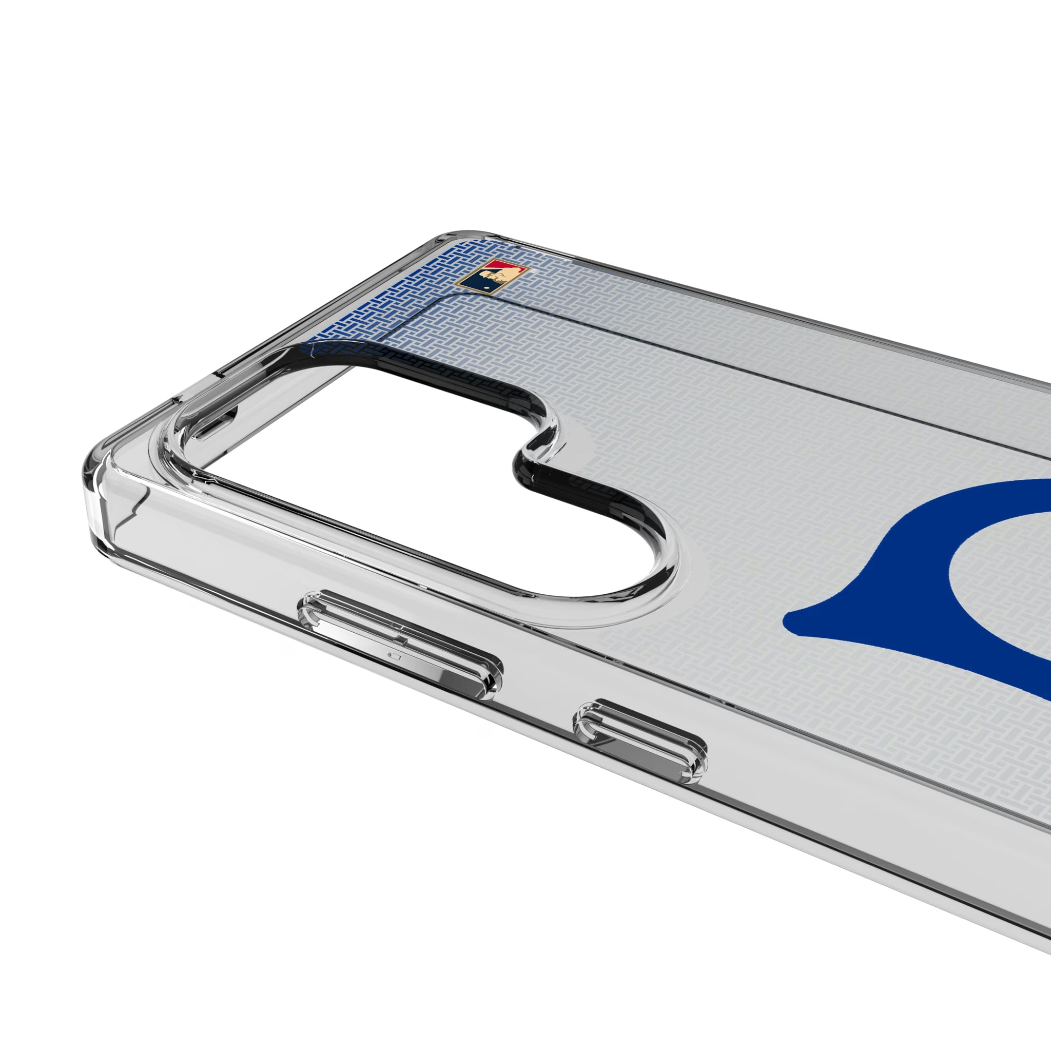 Brooklyn Dodgers 1949-1957 - Cooperstown Collection Linen Galaxy Clear Phone Case for Samsung Galaxy - Detail