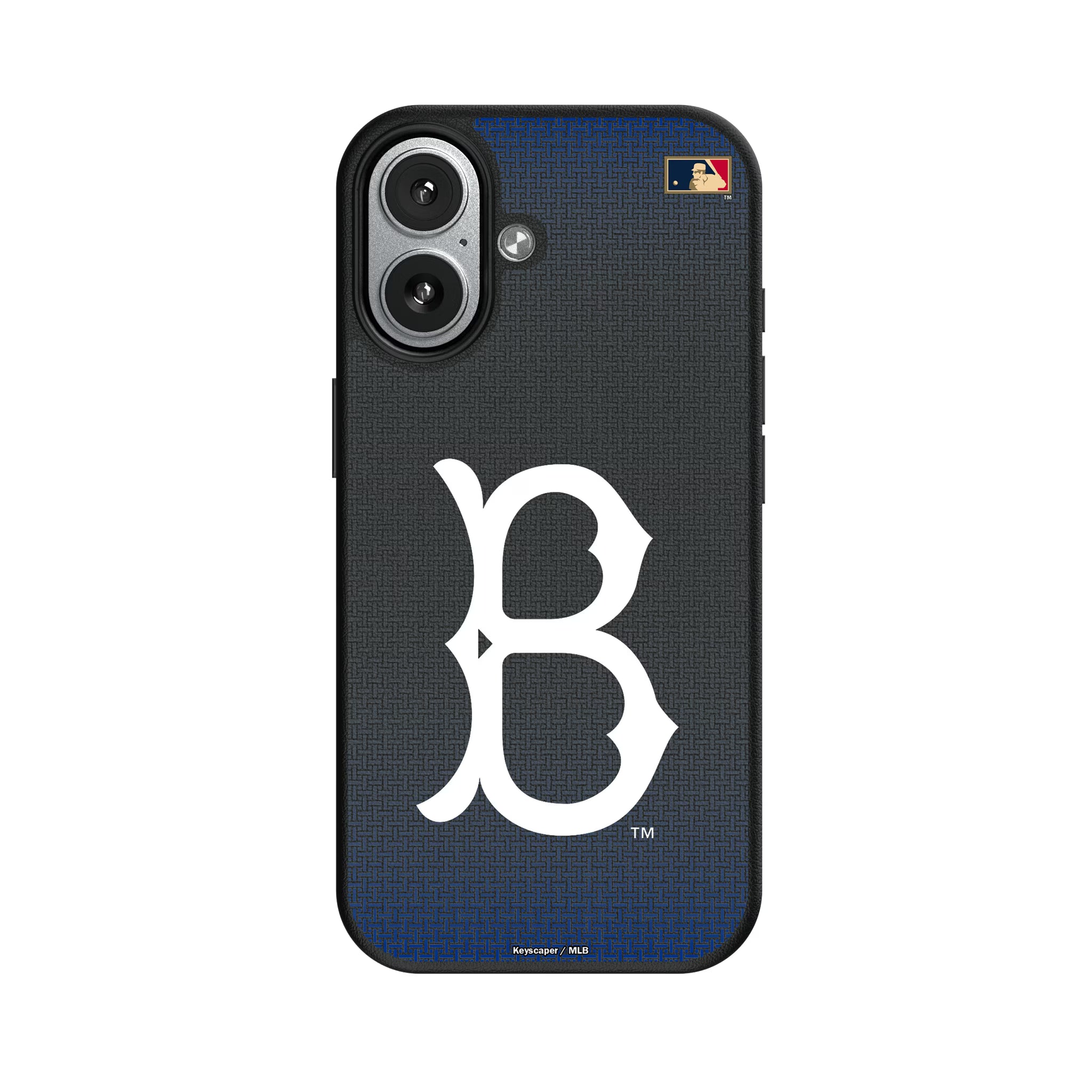 Brooklyn Dodgers 1949-1957 - Cooperstown Collection Linen iPhone MagSafe Compatible Phone Case for Apple iPhone#Device_iPhone 17