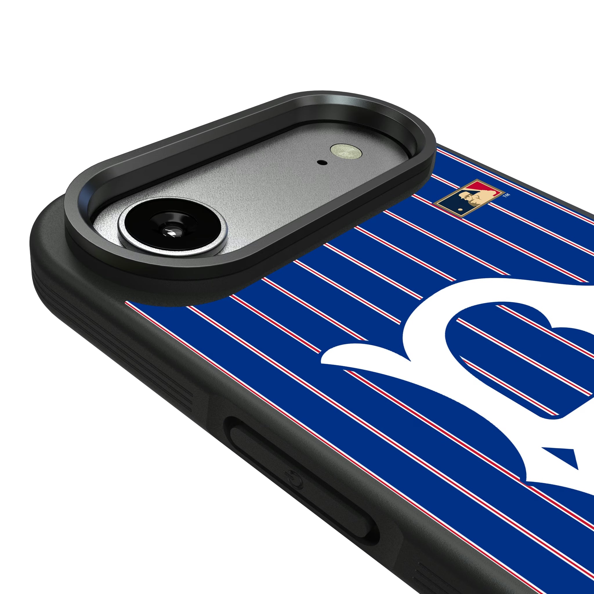 Brooklyn Dodgers 1949-1957 - Cooperstown Collection Pinstripe iPhone Bump Phone Case for Apple iPhone - Detail#Device_iPhone Air