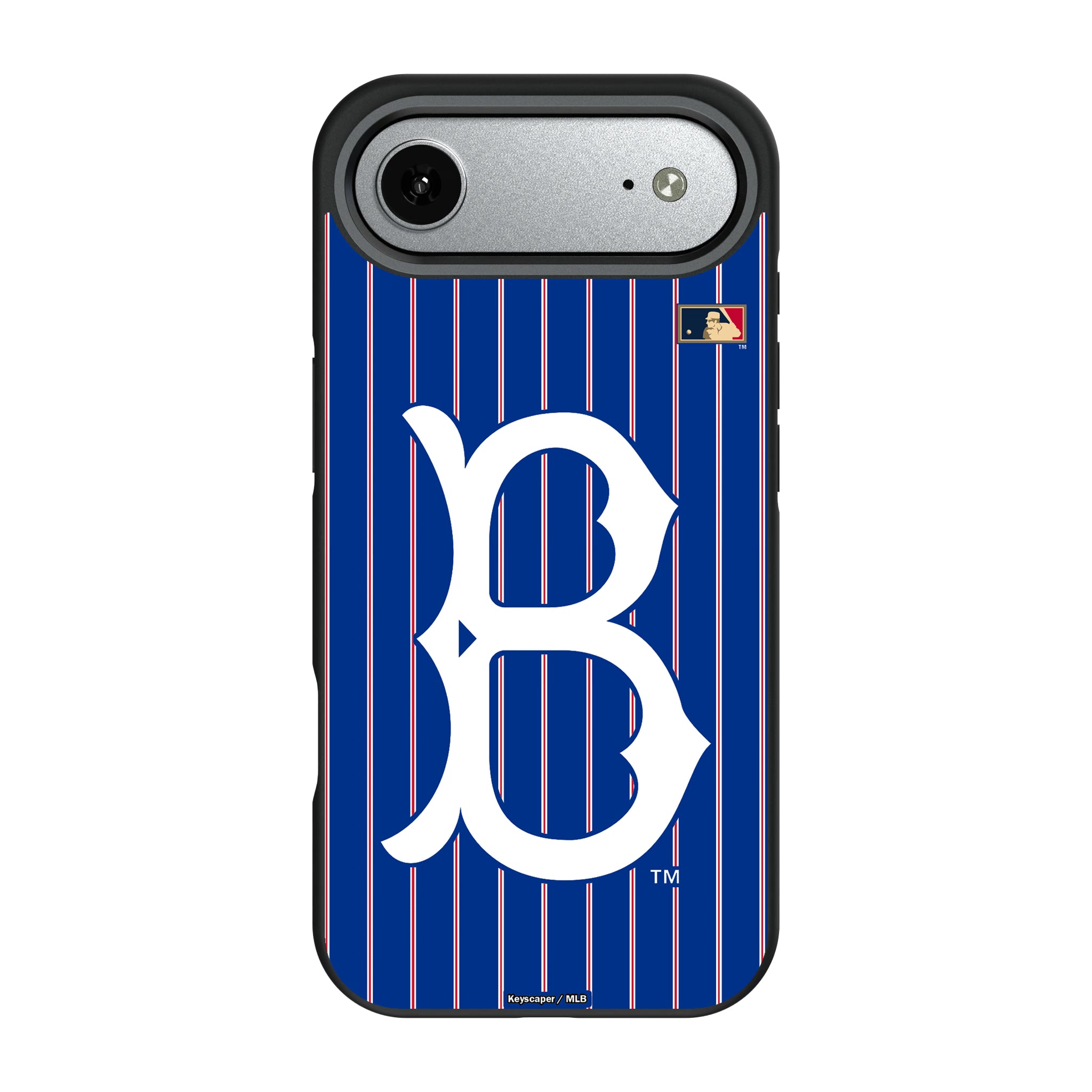 Brooklyn Dodgers 1949-1957 - Cooperstown Collection Pinstripe iPhone Bump Phone Case for Apple iPhone#Device_iPhone Air